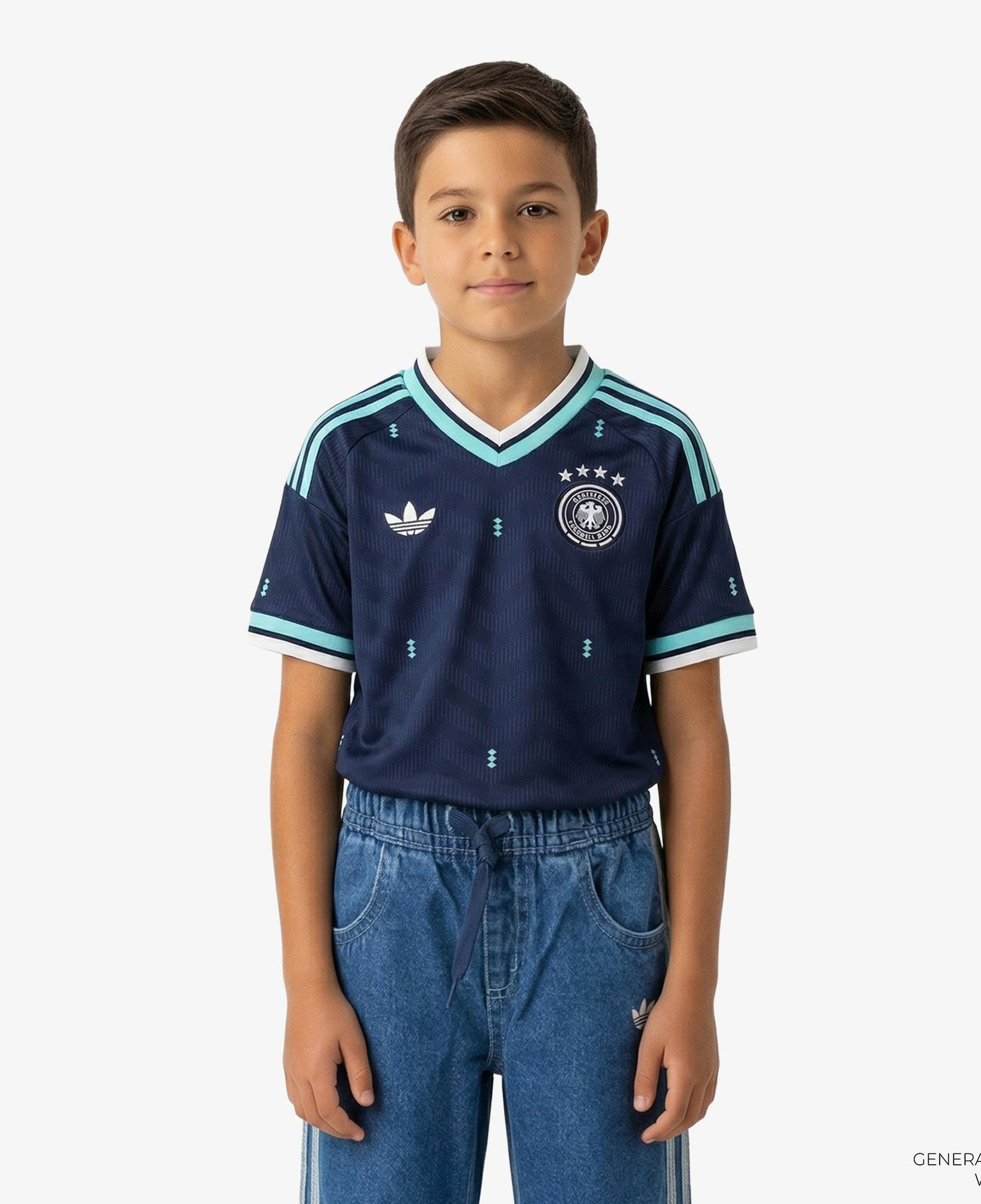 adidas Almanya Milli Takım Çocuk Lacivert Forma