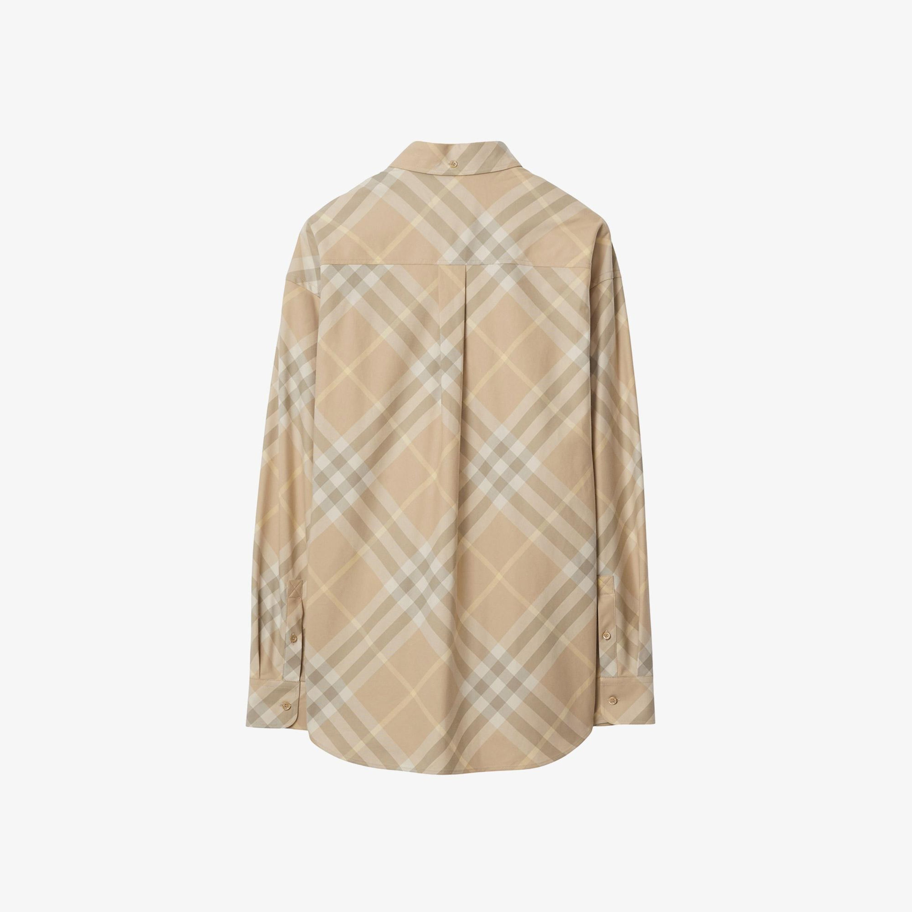 Burberry Erkek Bej Gömlek