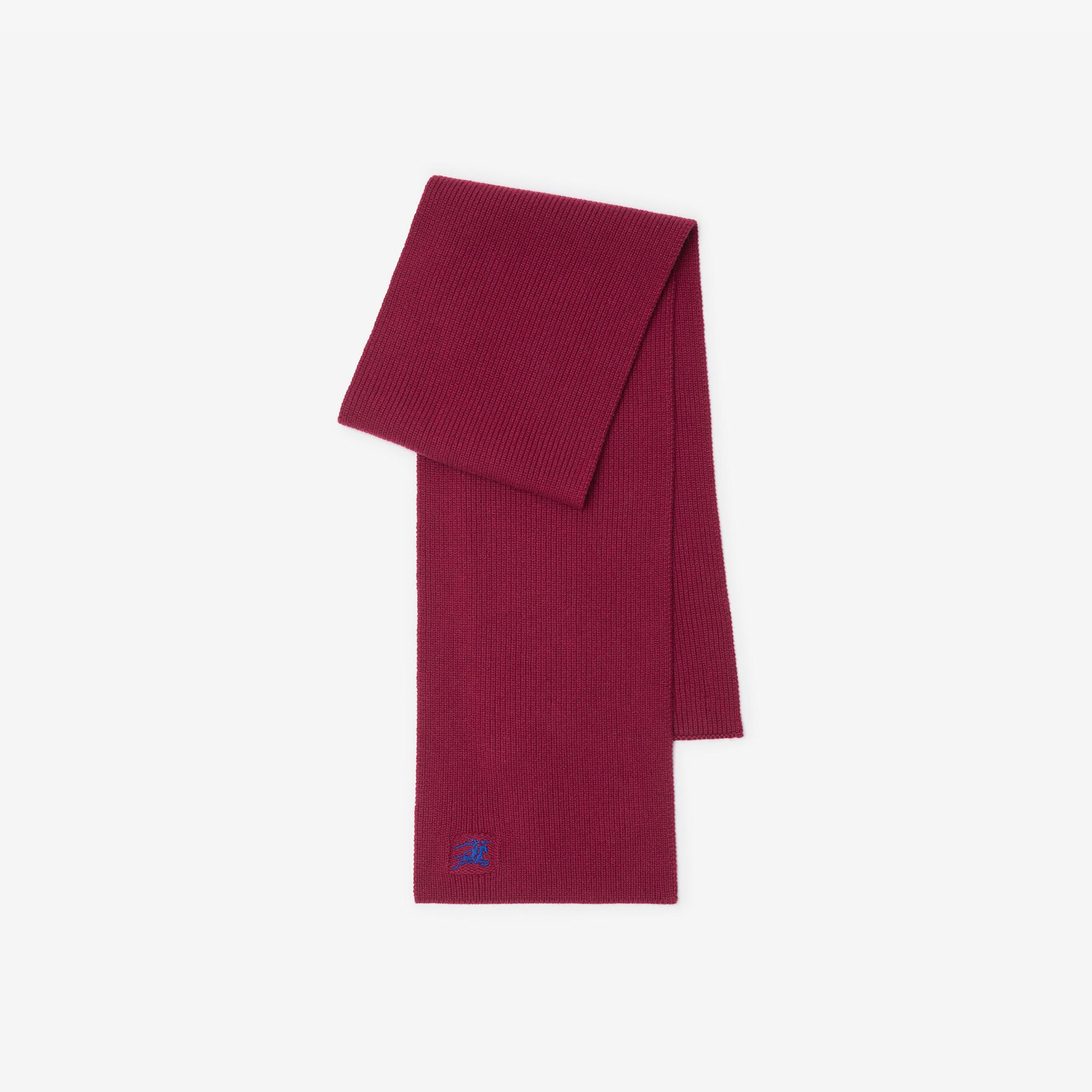 Burberry Unisex Bordo Atkı