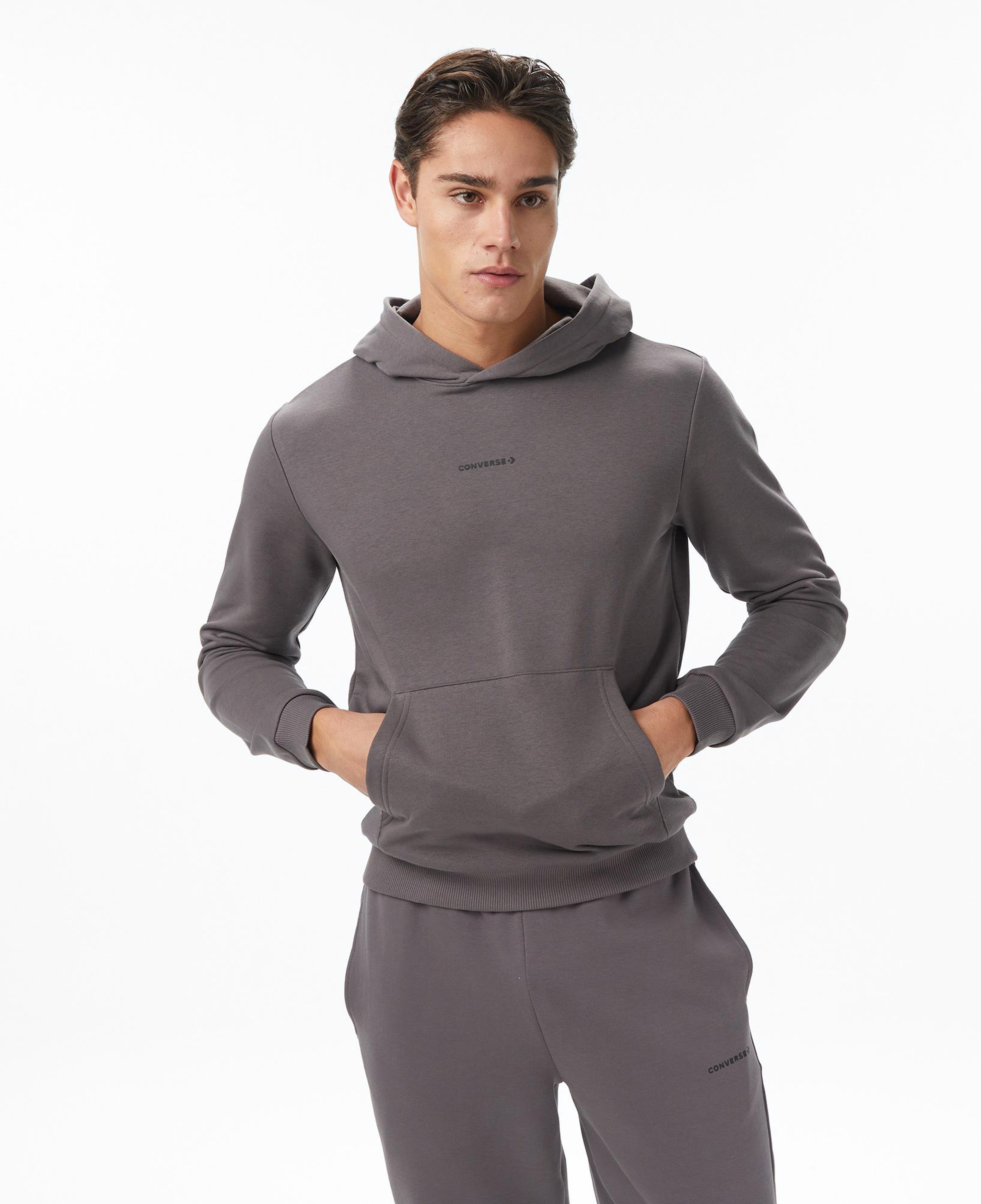 Converse Erkek Gri Sweatshirt