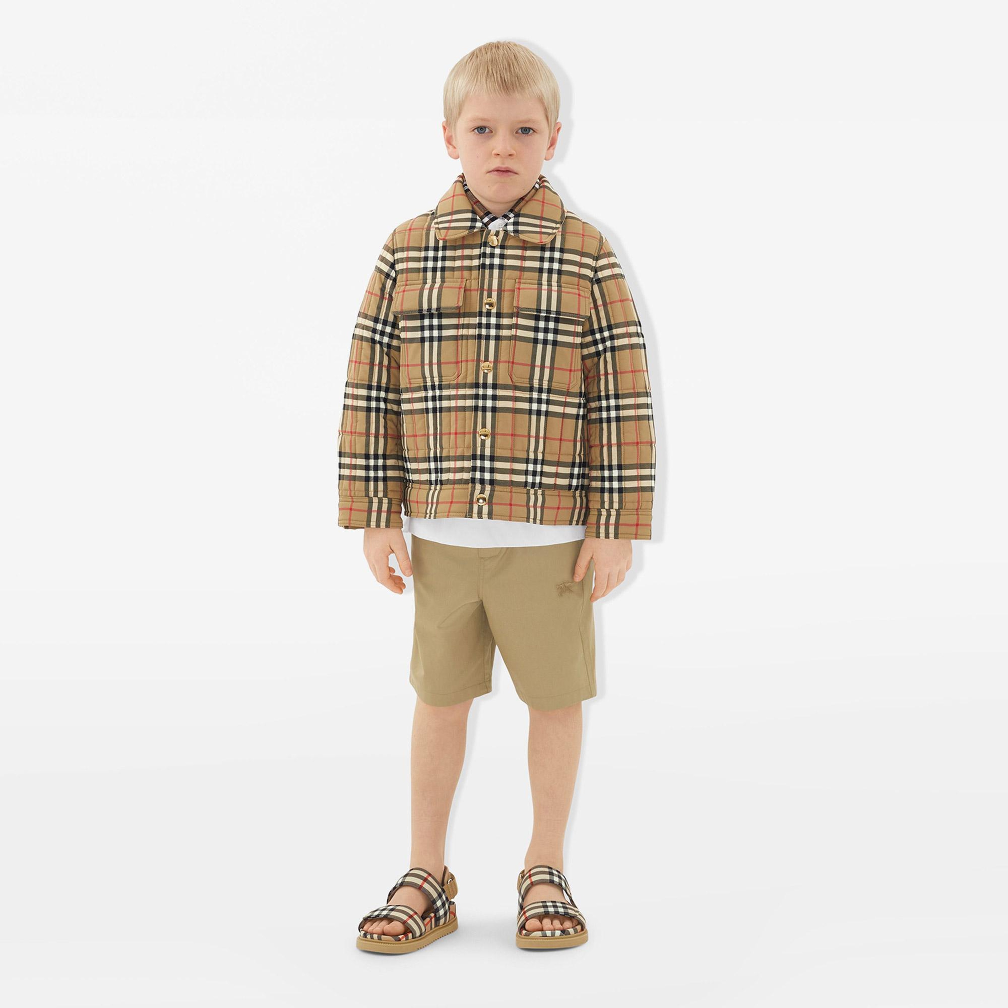 Burberry Çocuk Bej Şort