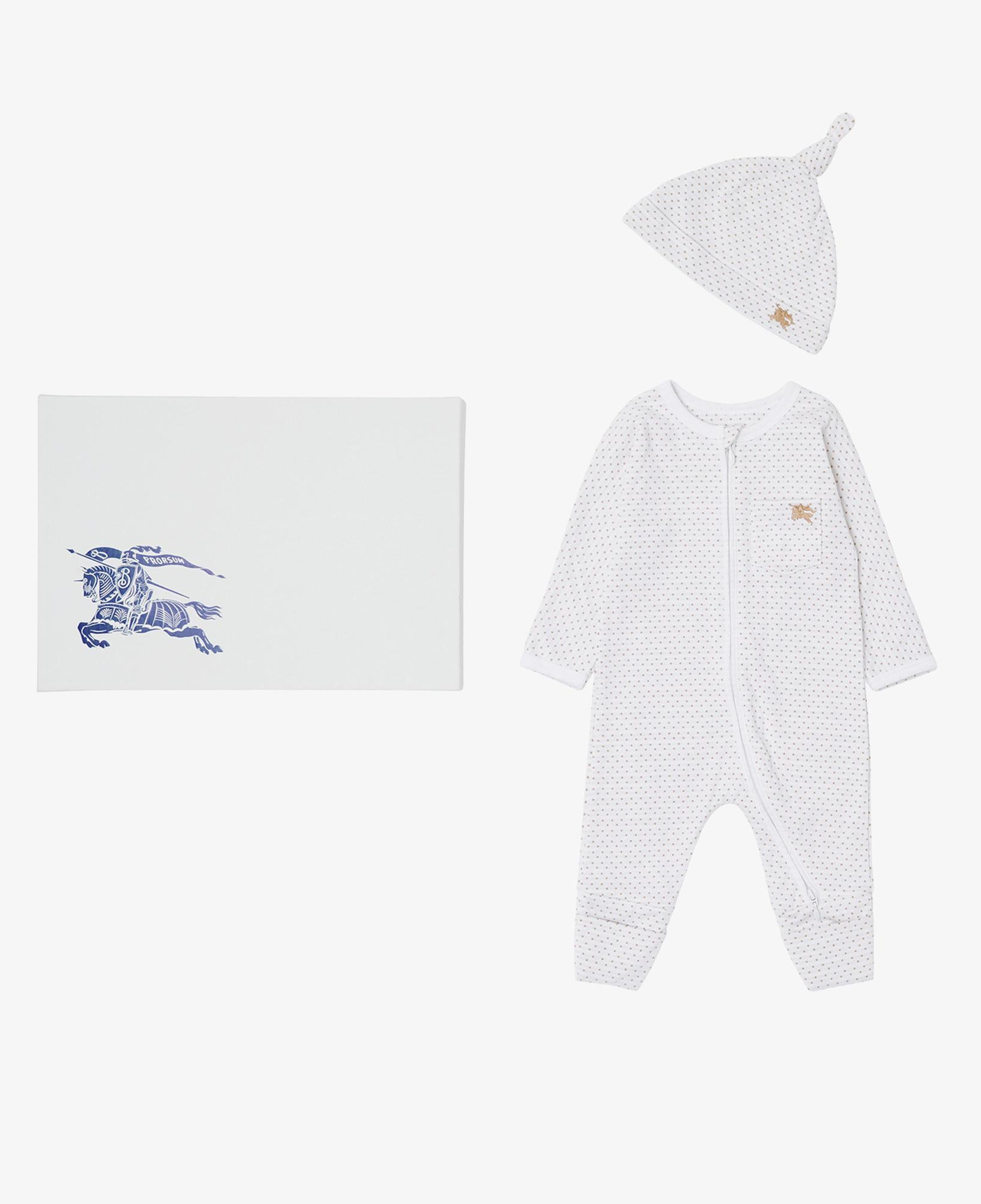Burberry Çocuk Bej Bebek Seti
