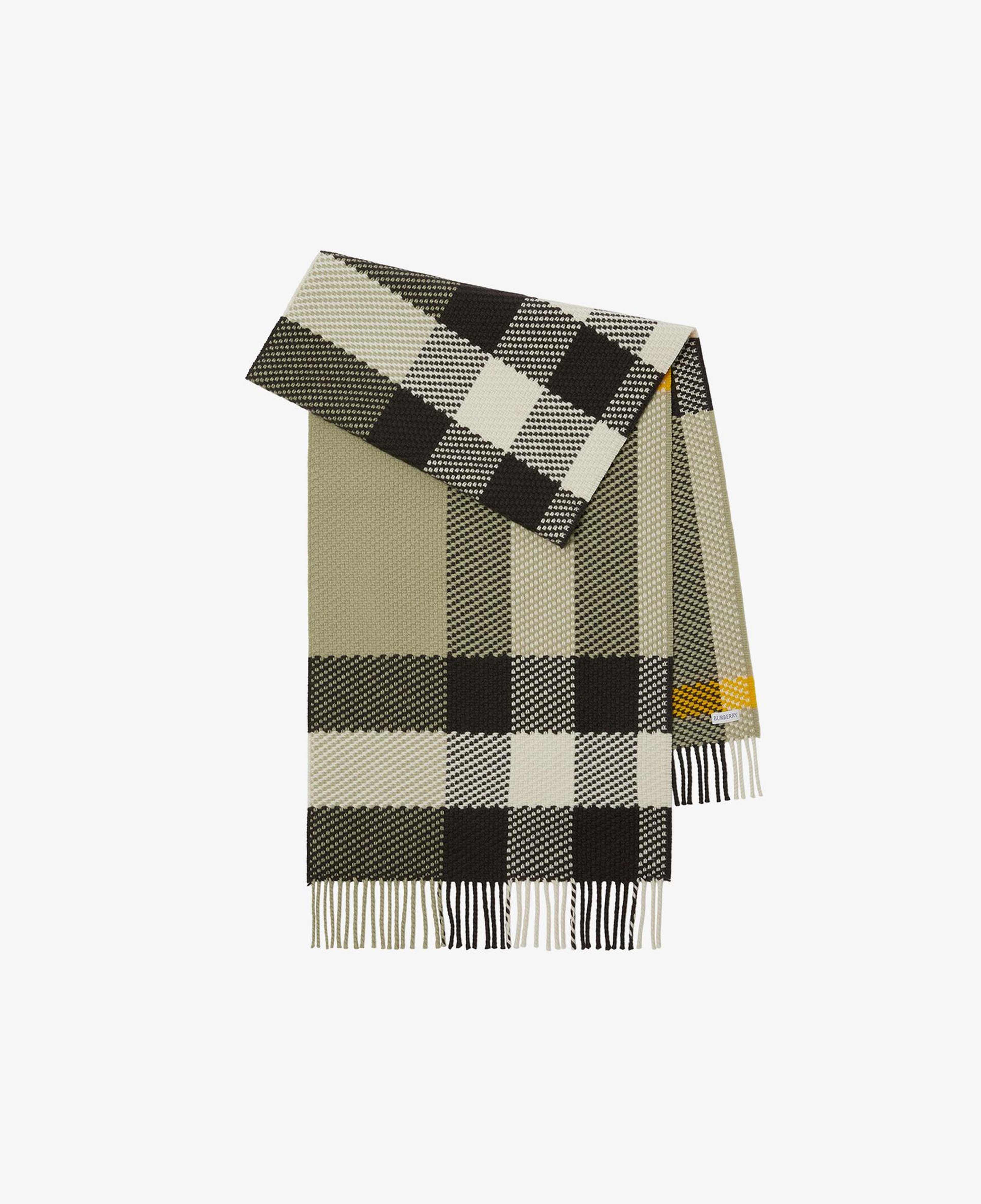 Burberry Unisex Bej Yün Atkı