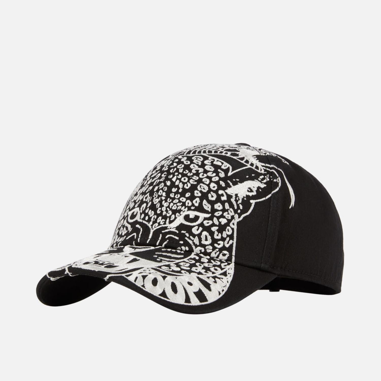UNISEX DESENLİ SİYAH ŞAPKA