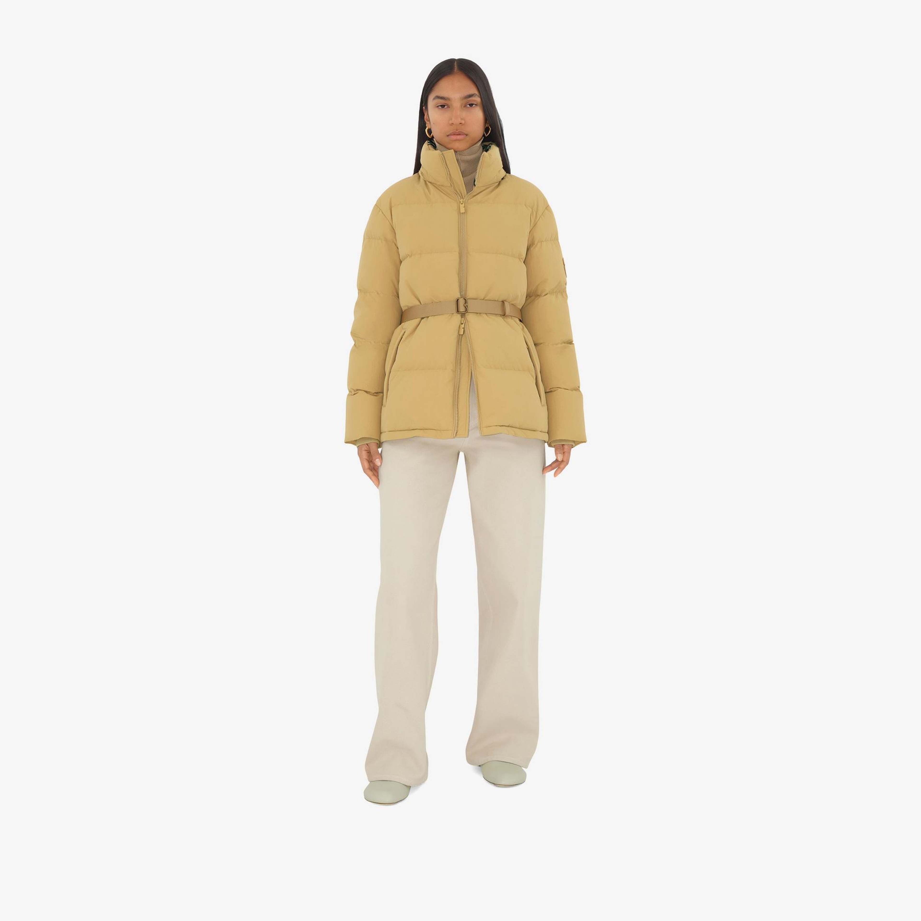 Burberry Kadın Sarı Mont