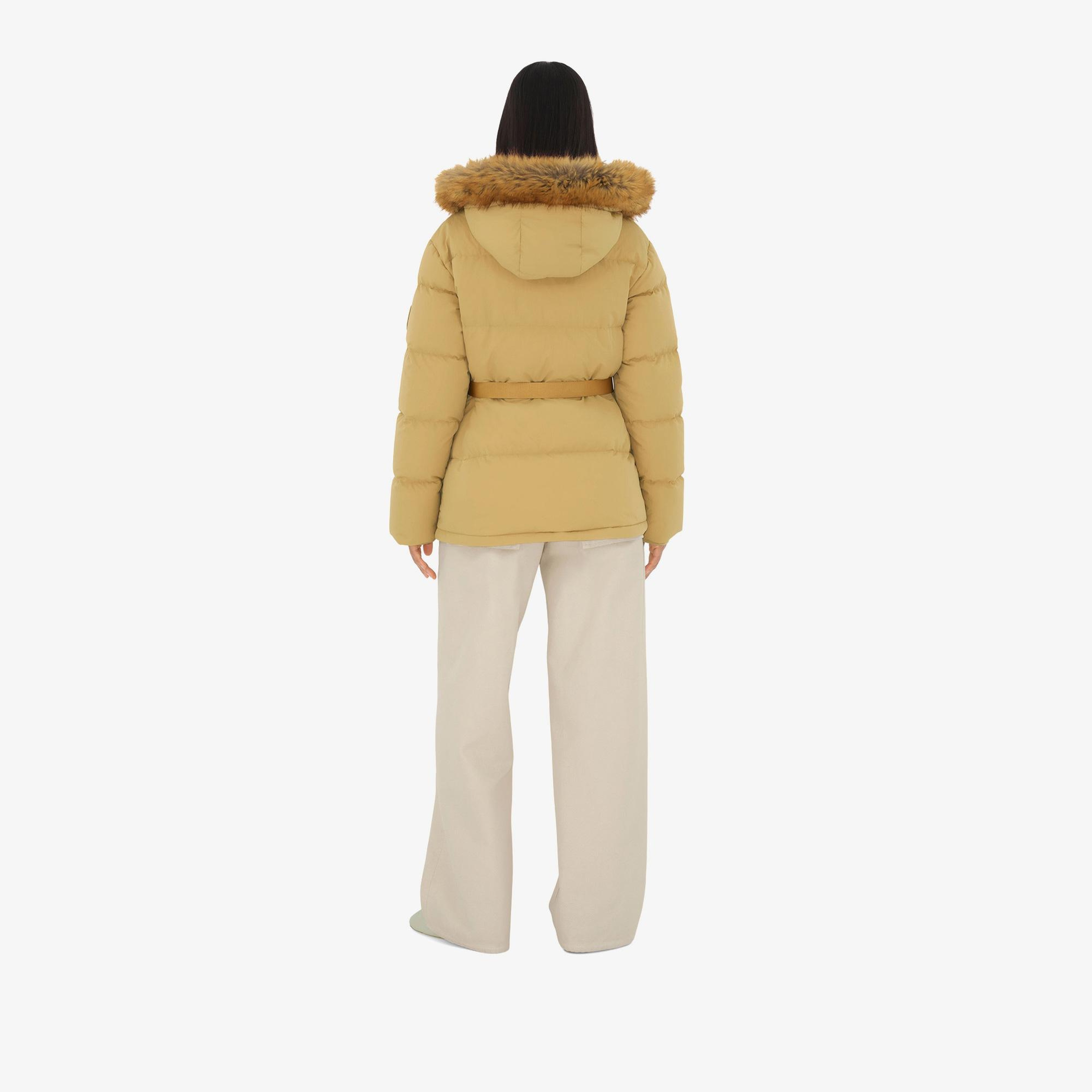 Burberry Kadın Sarı Mont