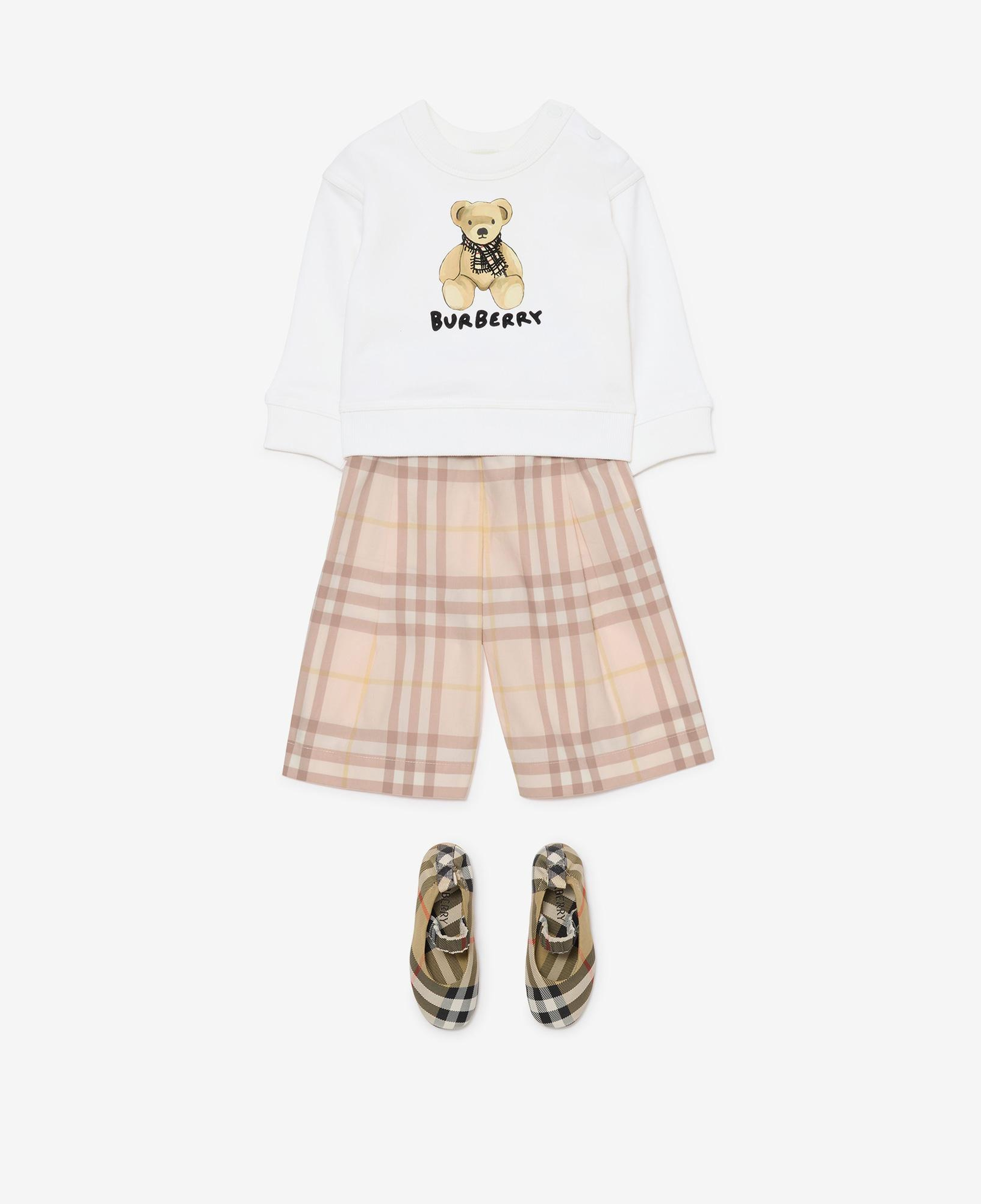 Burberry Çocuk Beyaz Sweatshirt