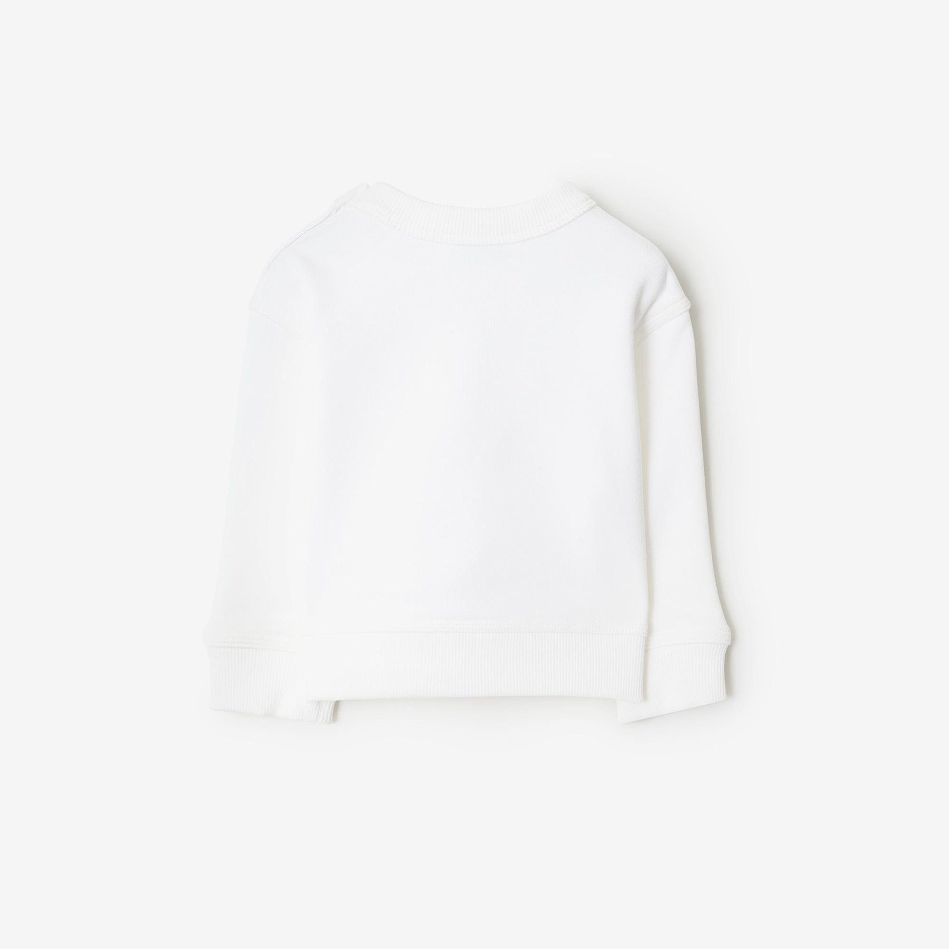 Burberry Çocuk Beyaz Sweatshirt