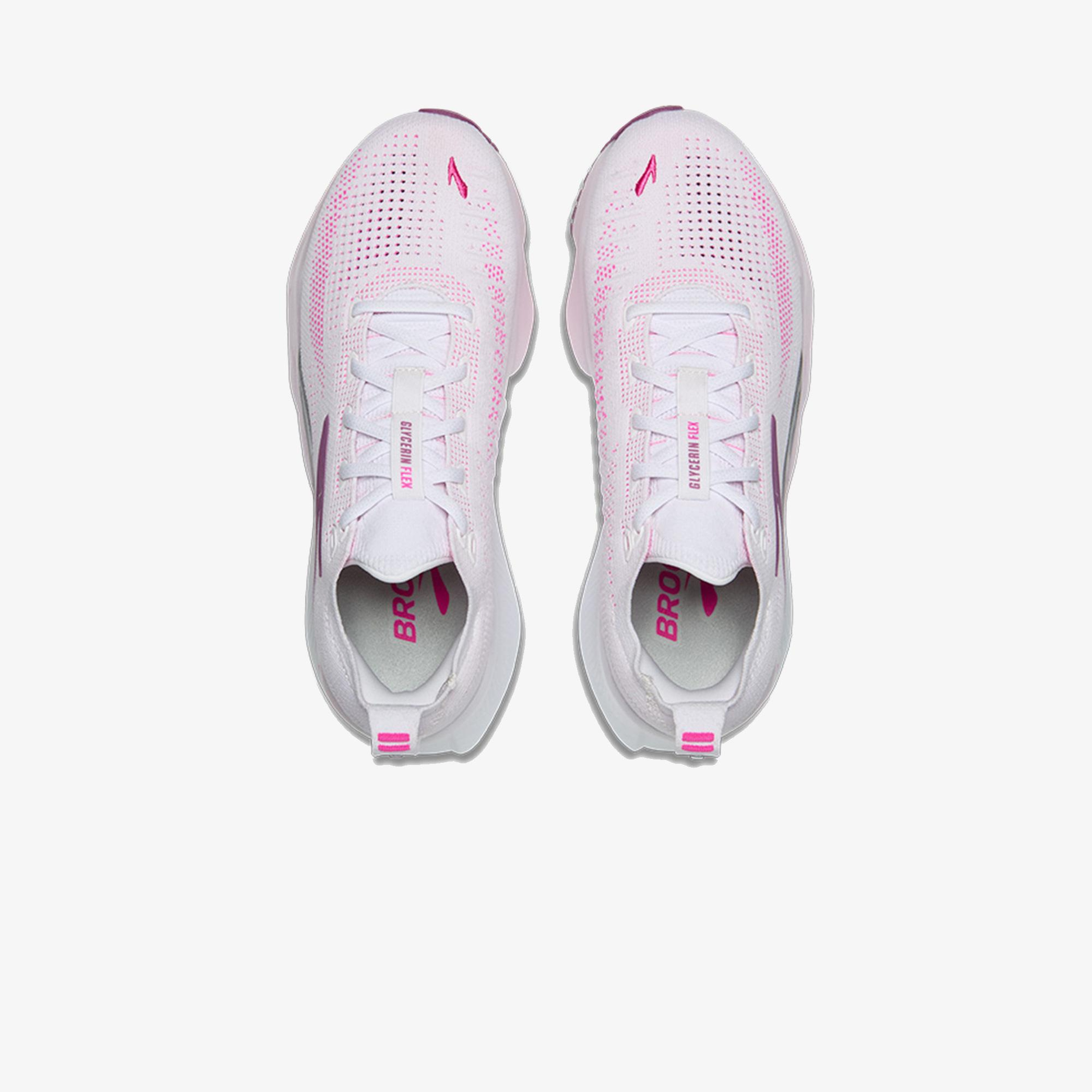 Brooks Glycerin Flex Kadın Beyaz Koşu Ayakkabısı