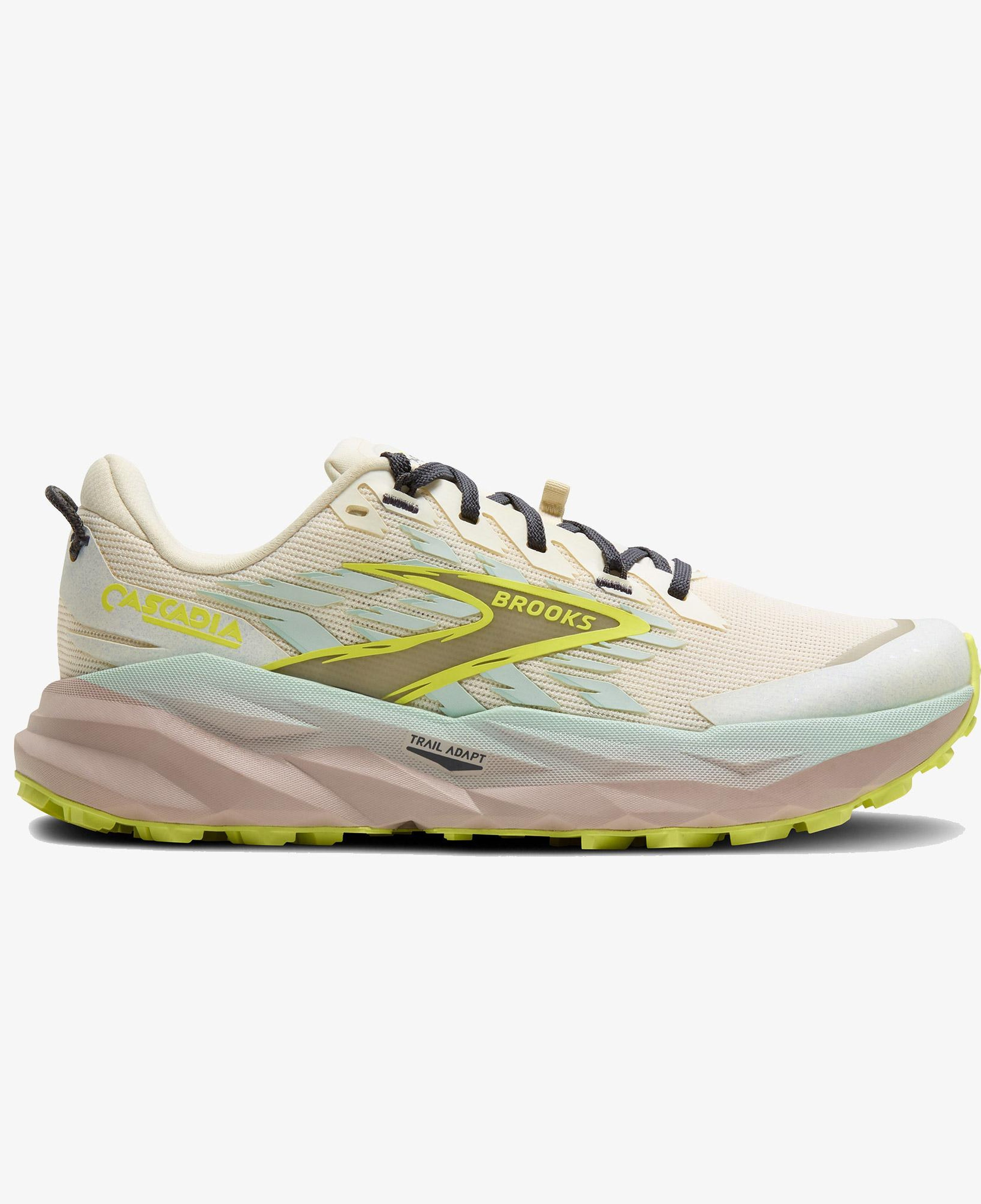Brooks Cascadia 19 Kadın Bej Koşu Ayakkabısı