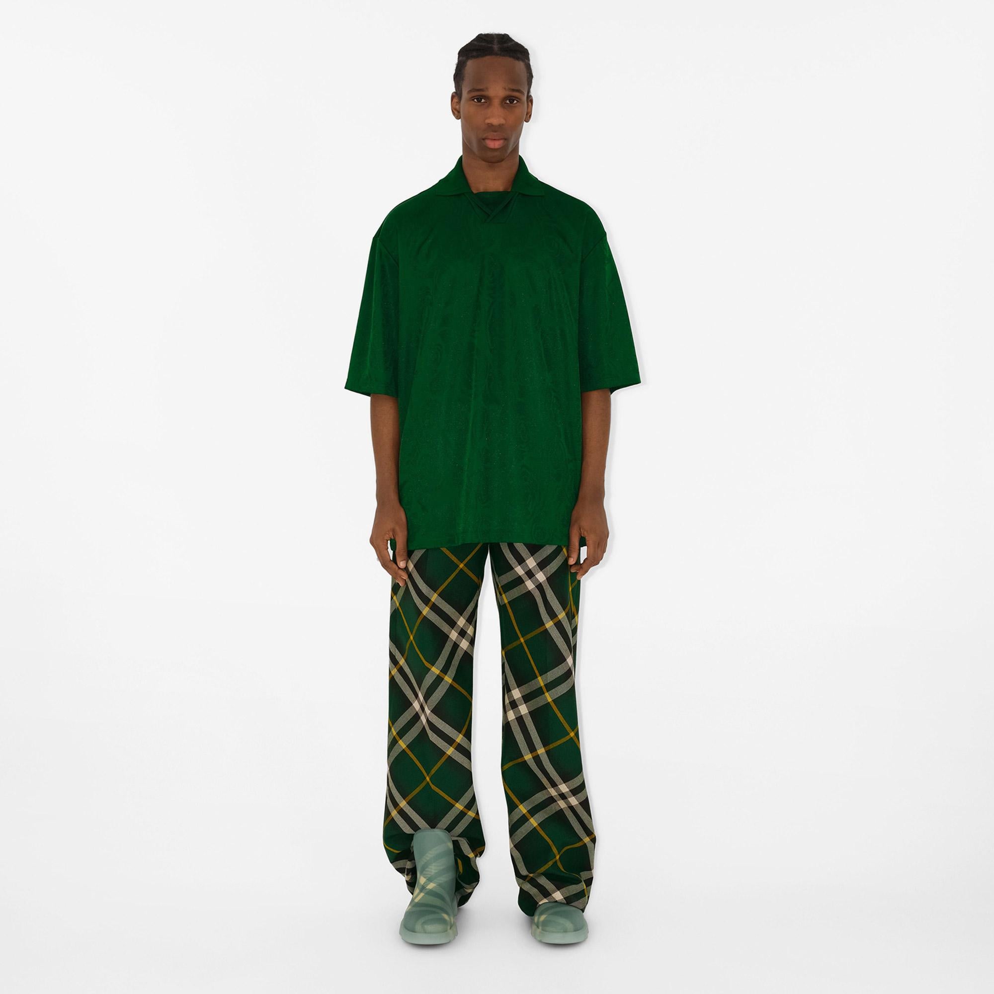Burberry Erkek Yeşil Tshirt