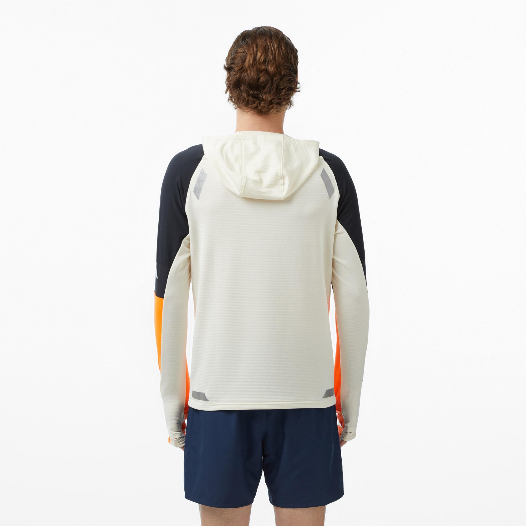 Brooks Run Visible Thermal 2.0 Erkek Beyaz Hoodie