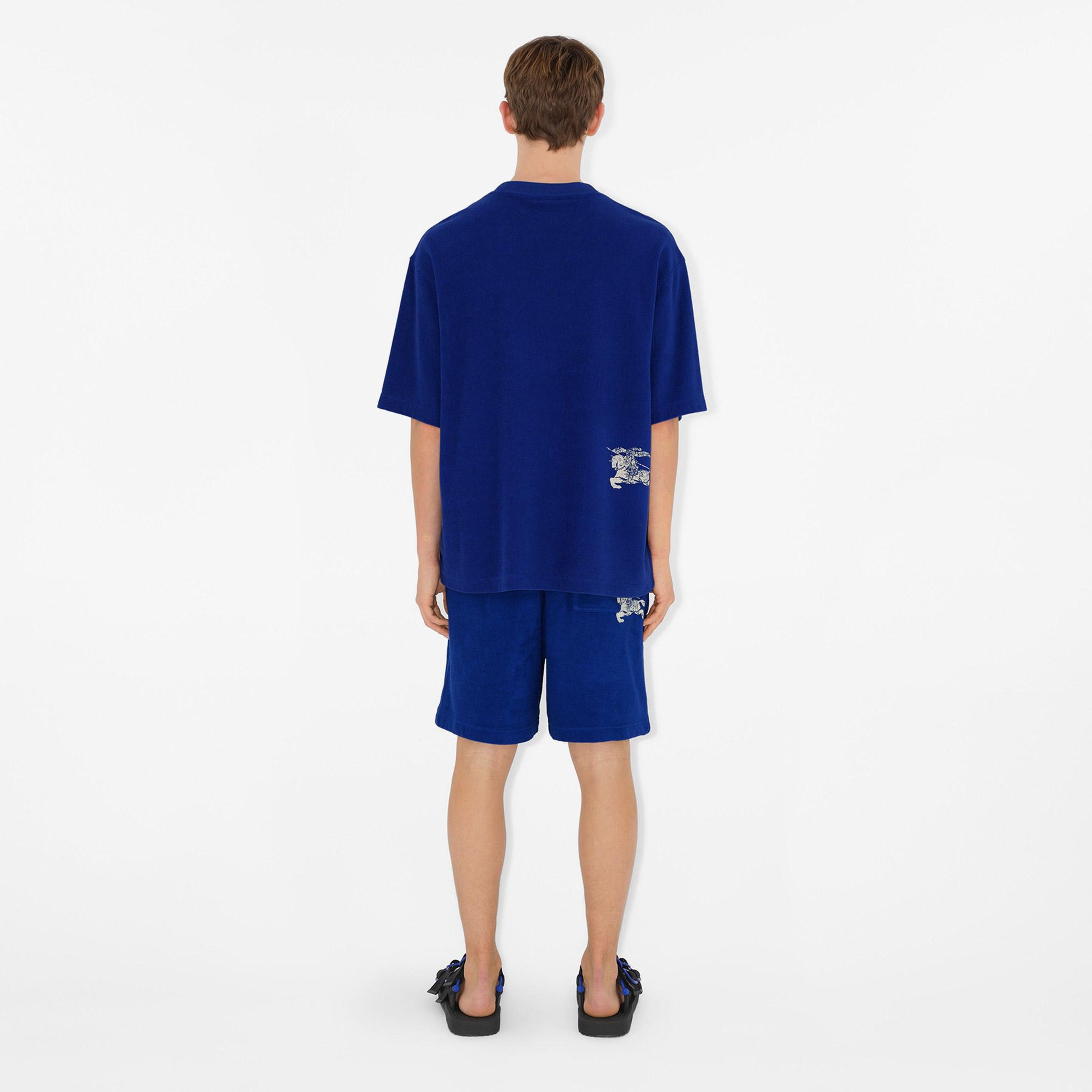 Burberry Erkek Lacivert Tshirt