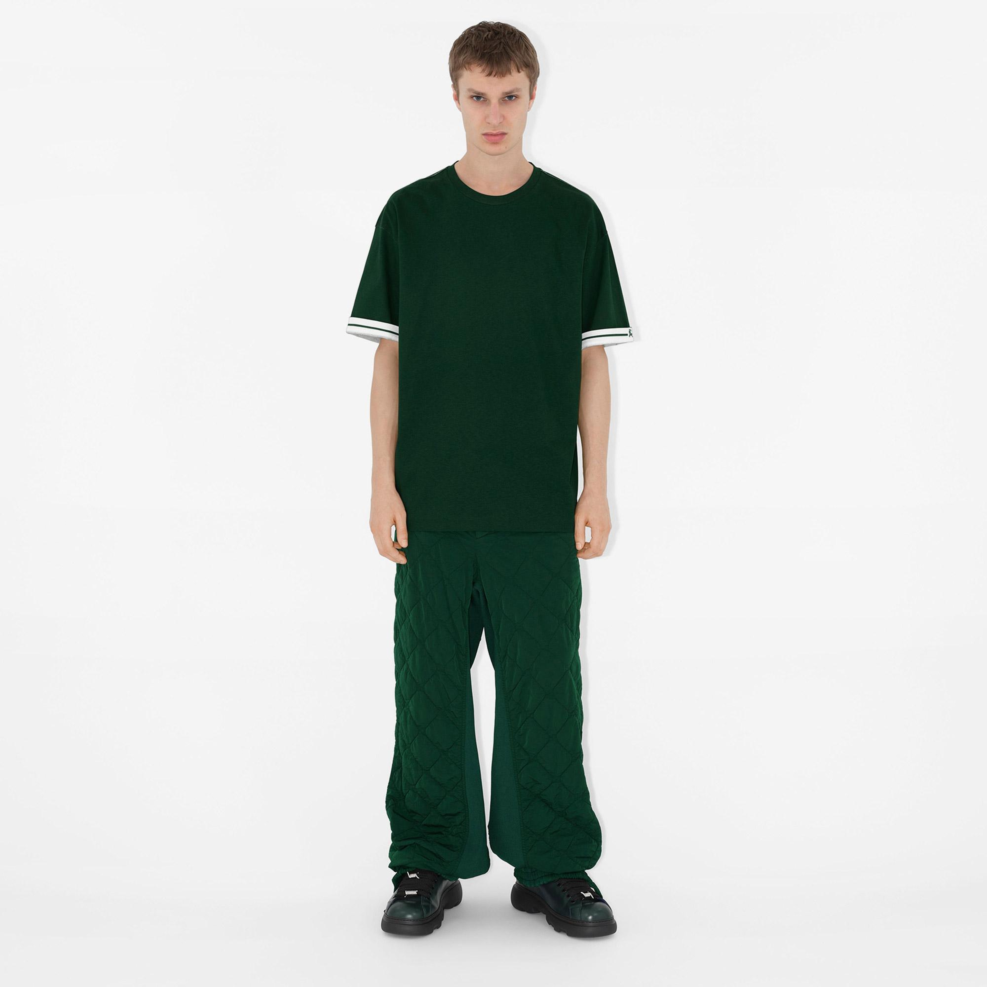 Burberry Erkek Yeşil Tshirt