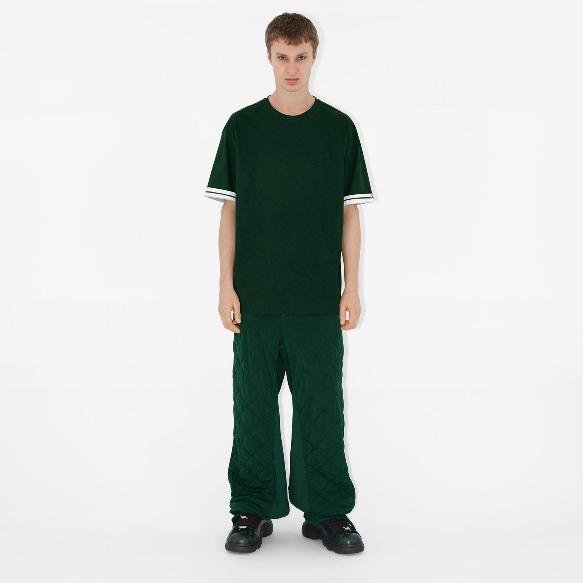 Burberry Erkek Yeşil Tshirt