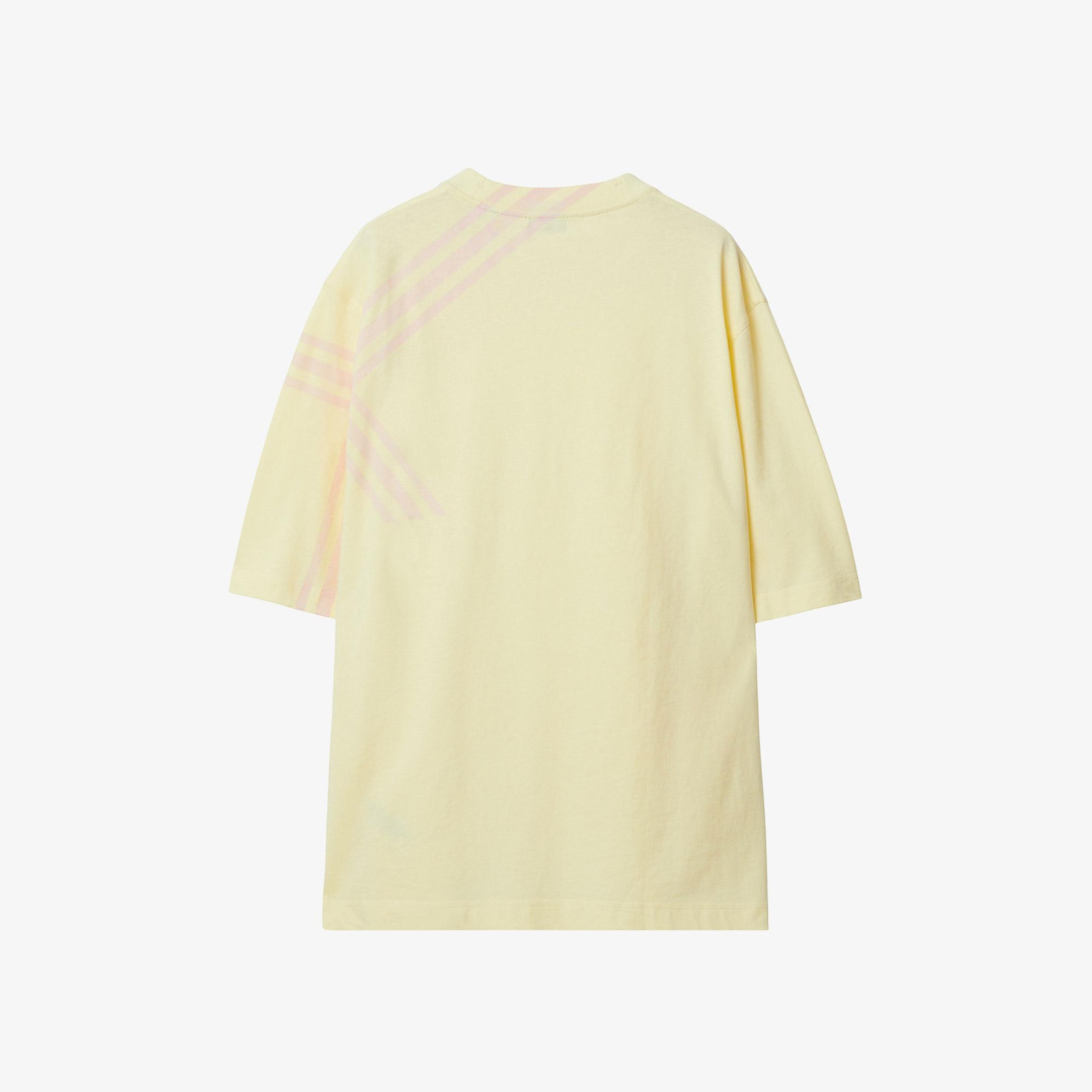 Burberry Erkek Sarı T-Shirt