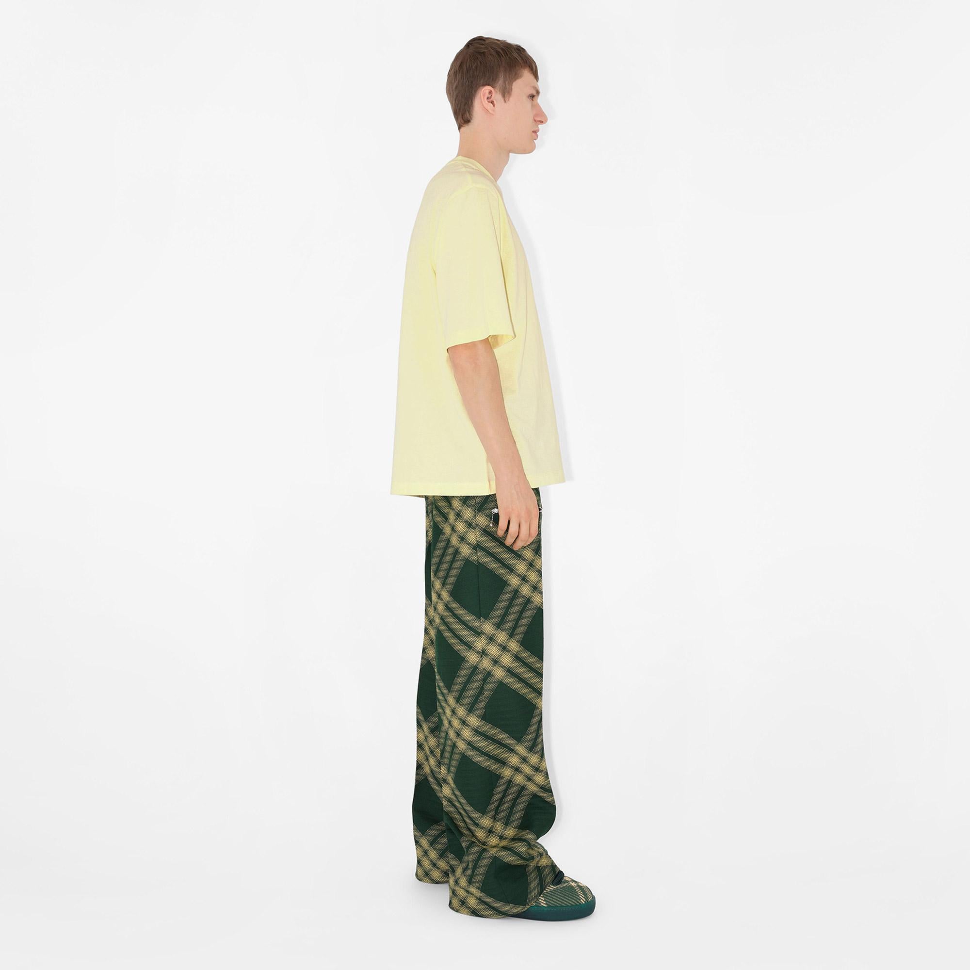 Burberry Erkek Sarı T-Shirt