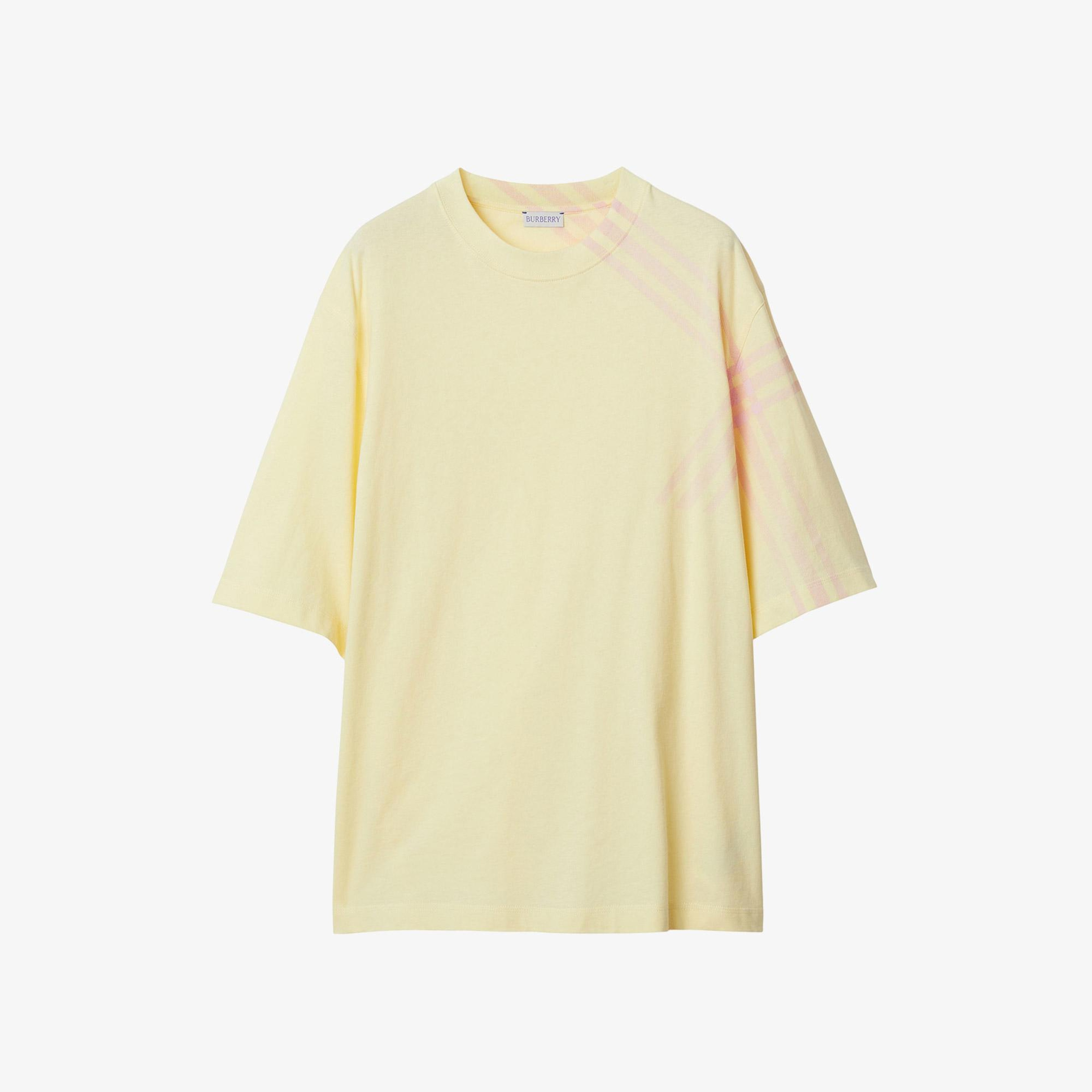 Burberry Erkek Sarı T-Shirt