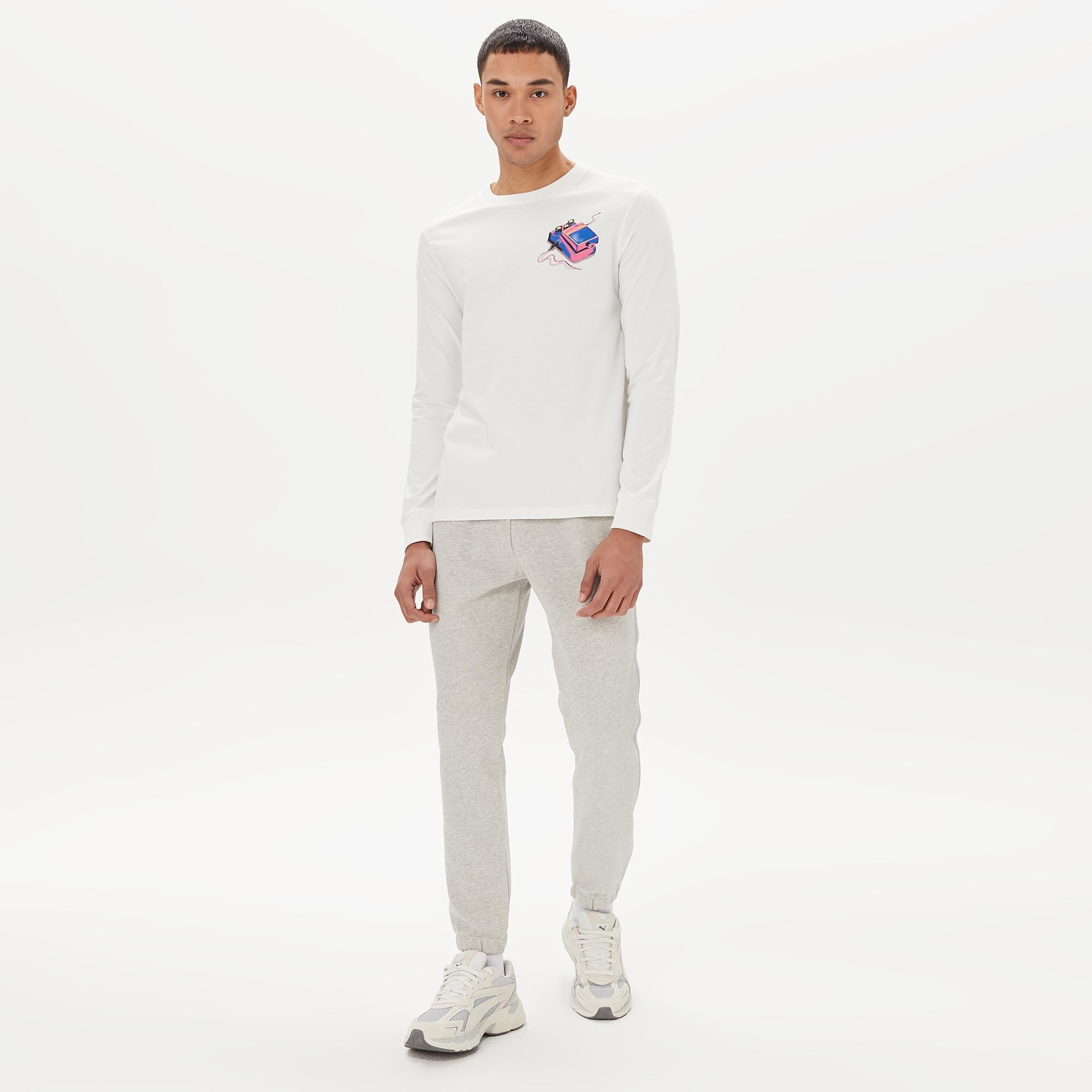 Scotch&Soda Erkek Beyaz T-Shirt