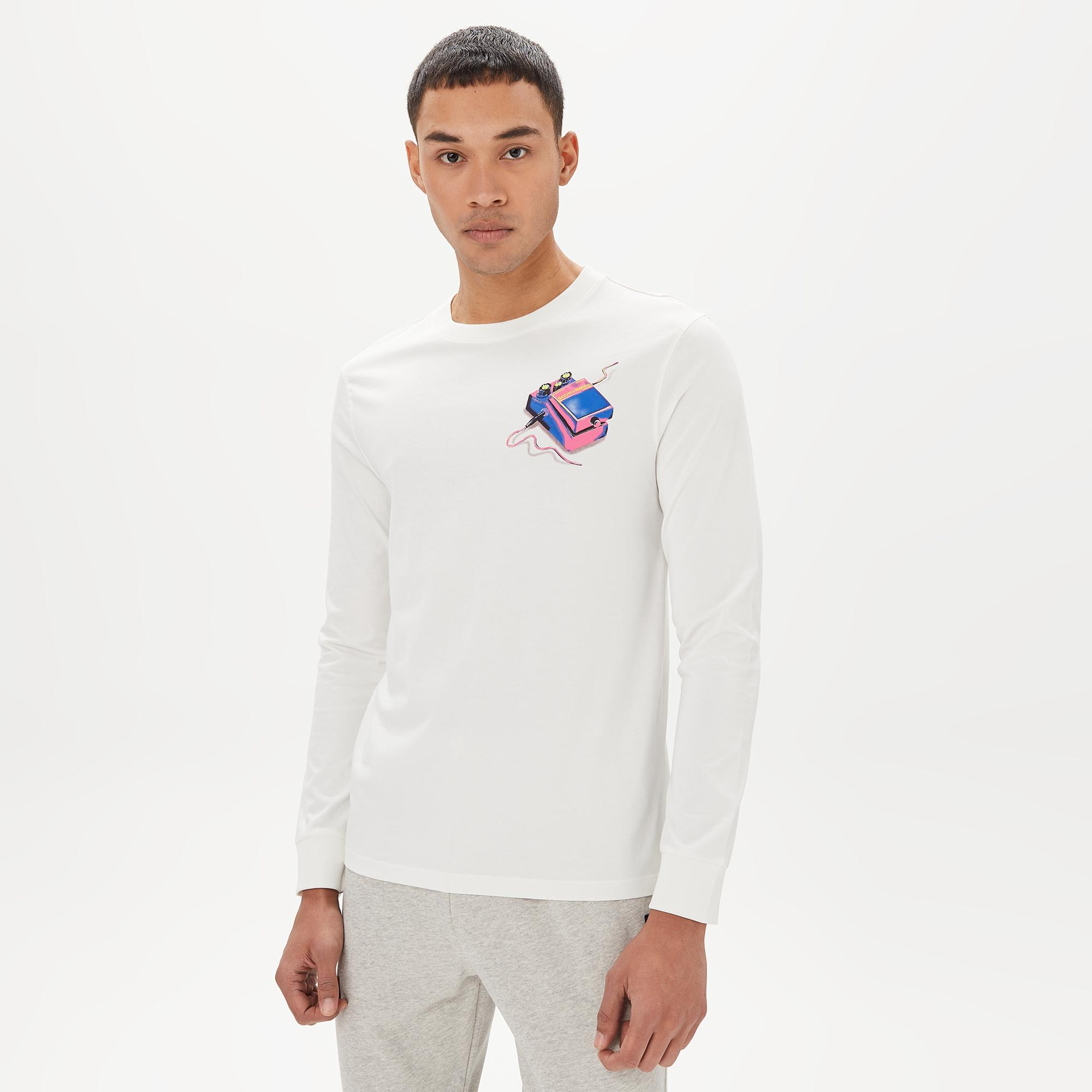 Scotch&Soda Erkek Beyaz T-Shirt