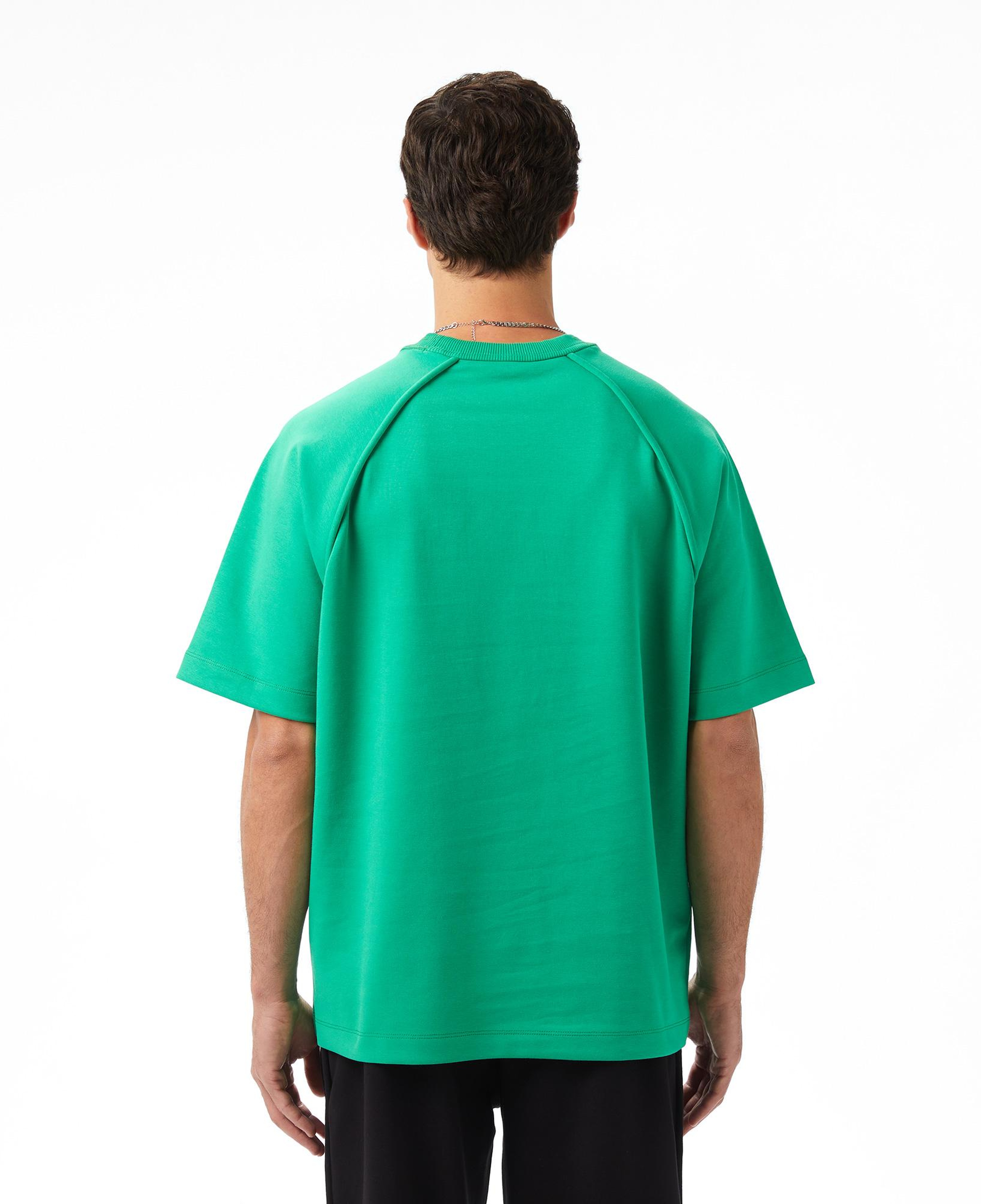 Lacoste x House of SuperStep Loose Fit Erkek Yeşil T-Shirt