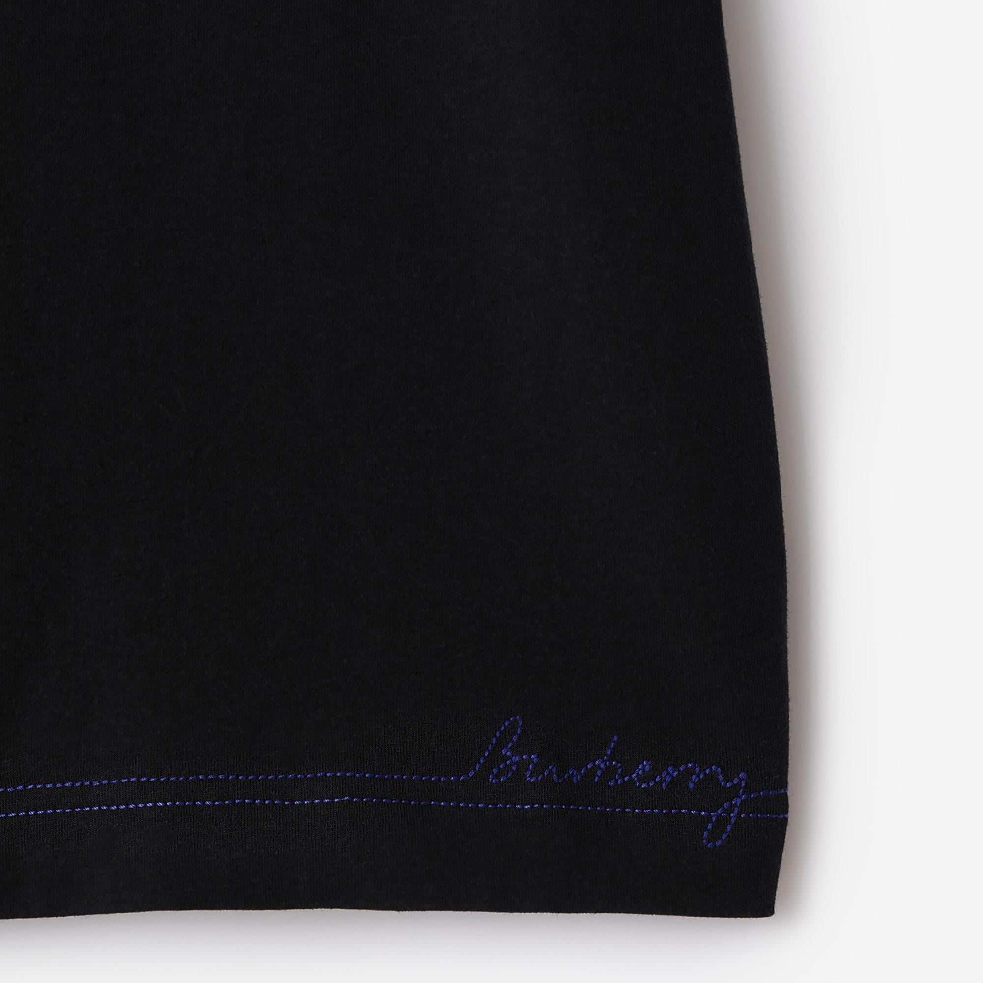 Burberry Erkek Siyah T-Shirt