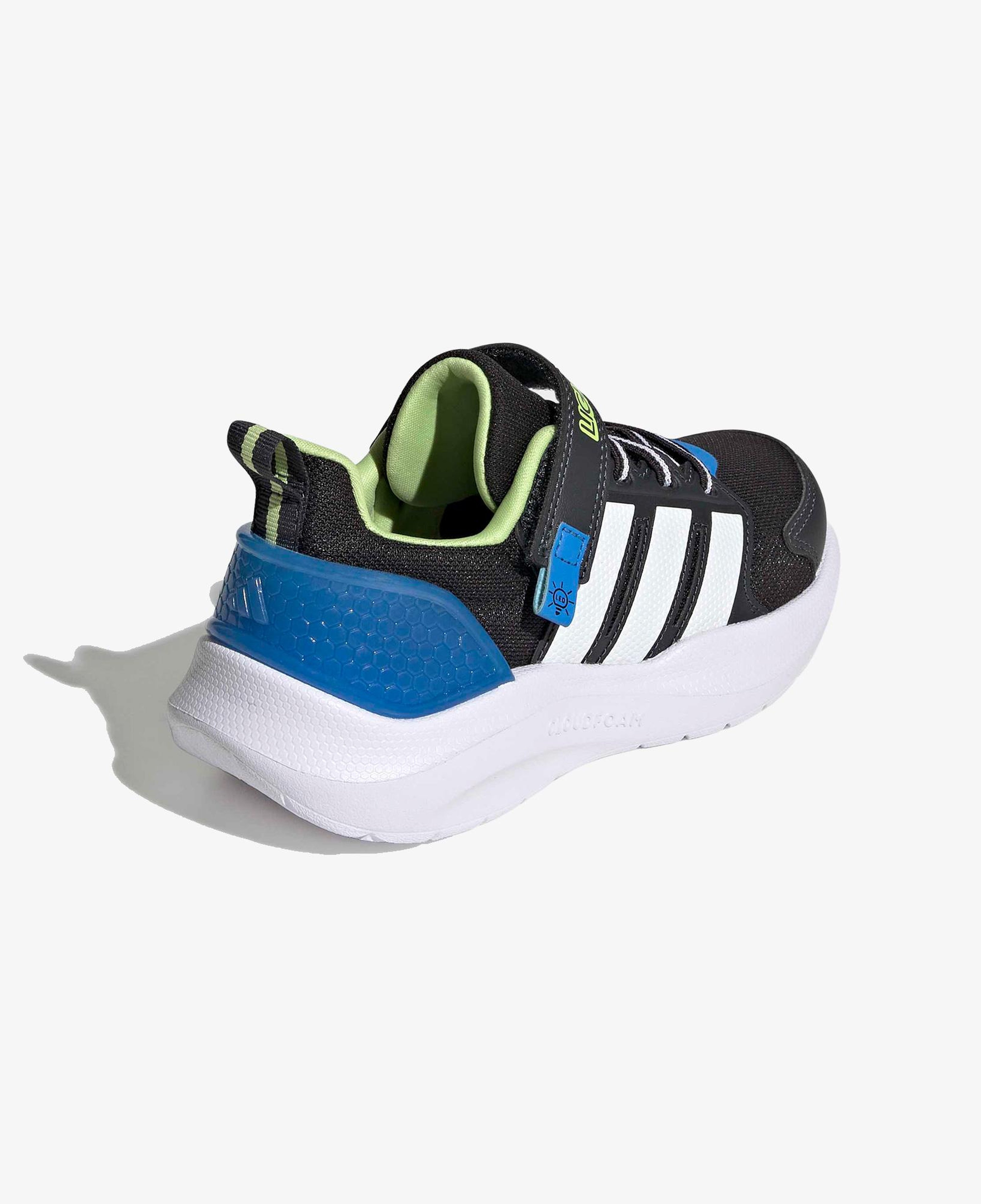 adidas Lightorama Runner Elastic Lace Çocuk Siyah Koşu Ayakkabısı