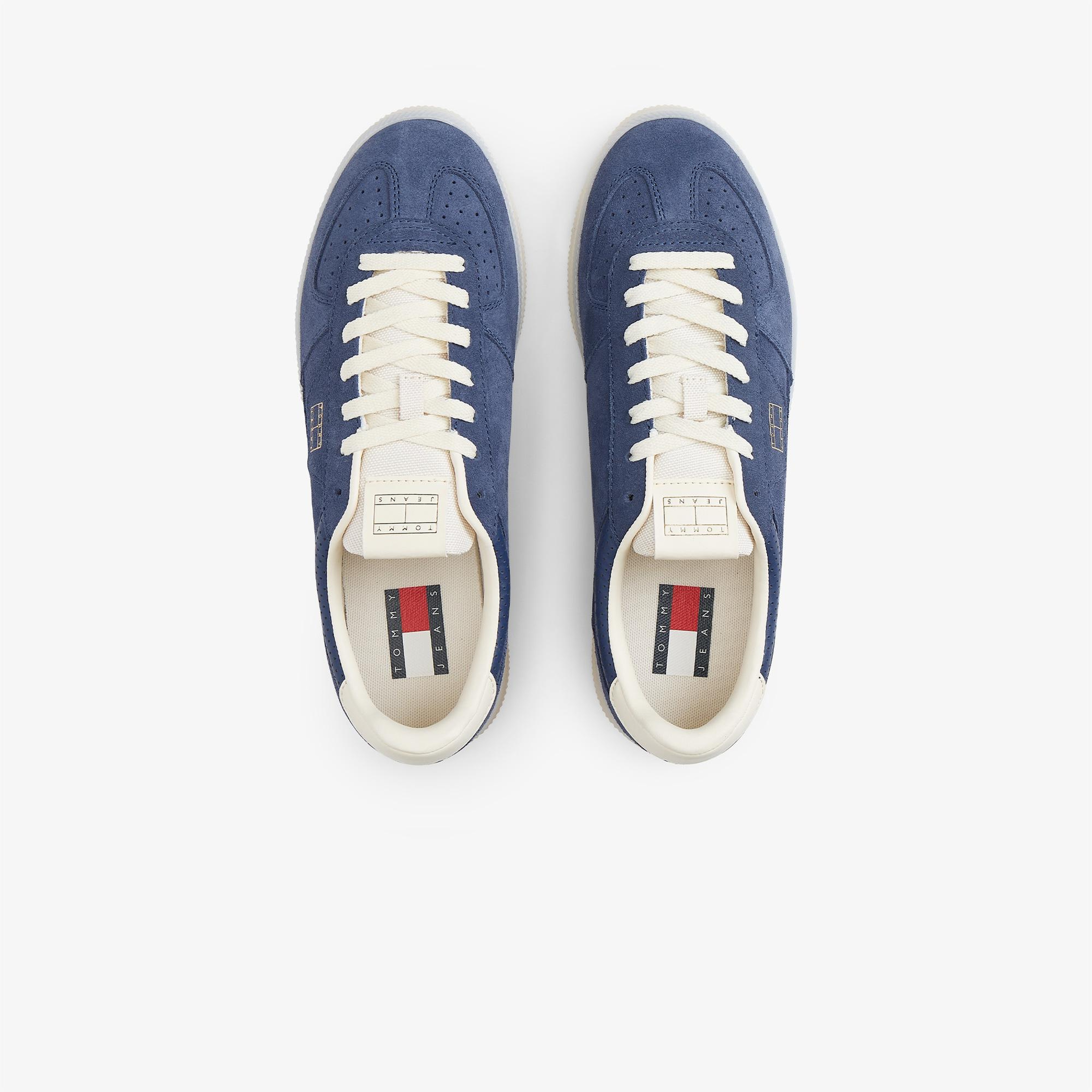 Tommy Hilfiger The Greenwich Edge Suede Erkek Mavi Spor Ayakkabı