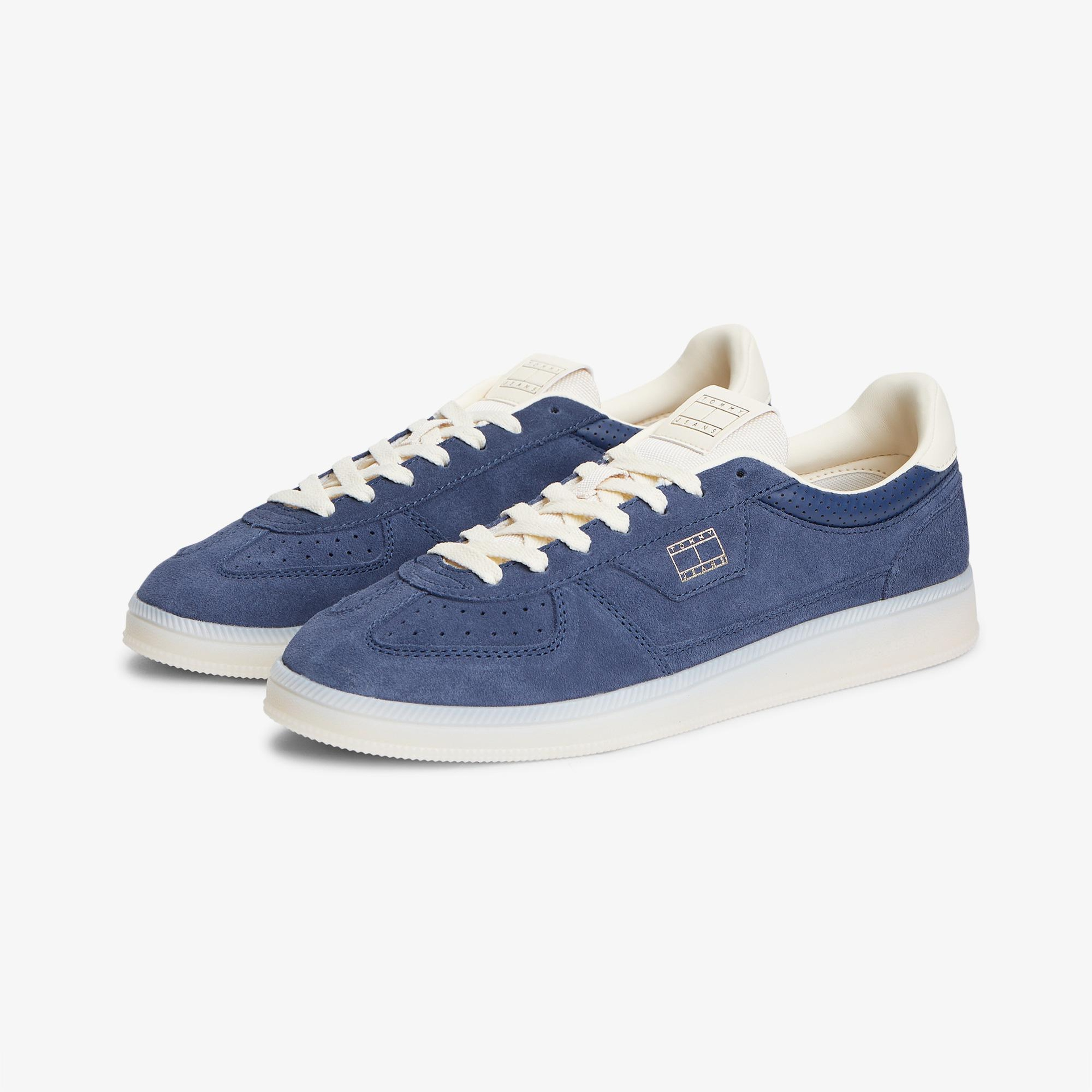Tommy Hilfiger The Greenwich Edge Suede Erkek Mavi Spor Ayakkabı