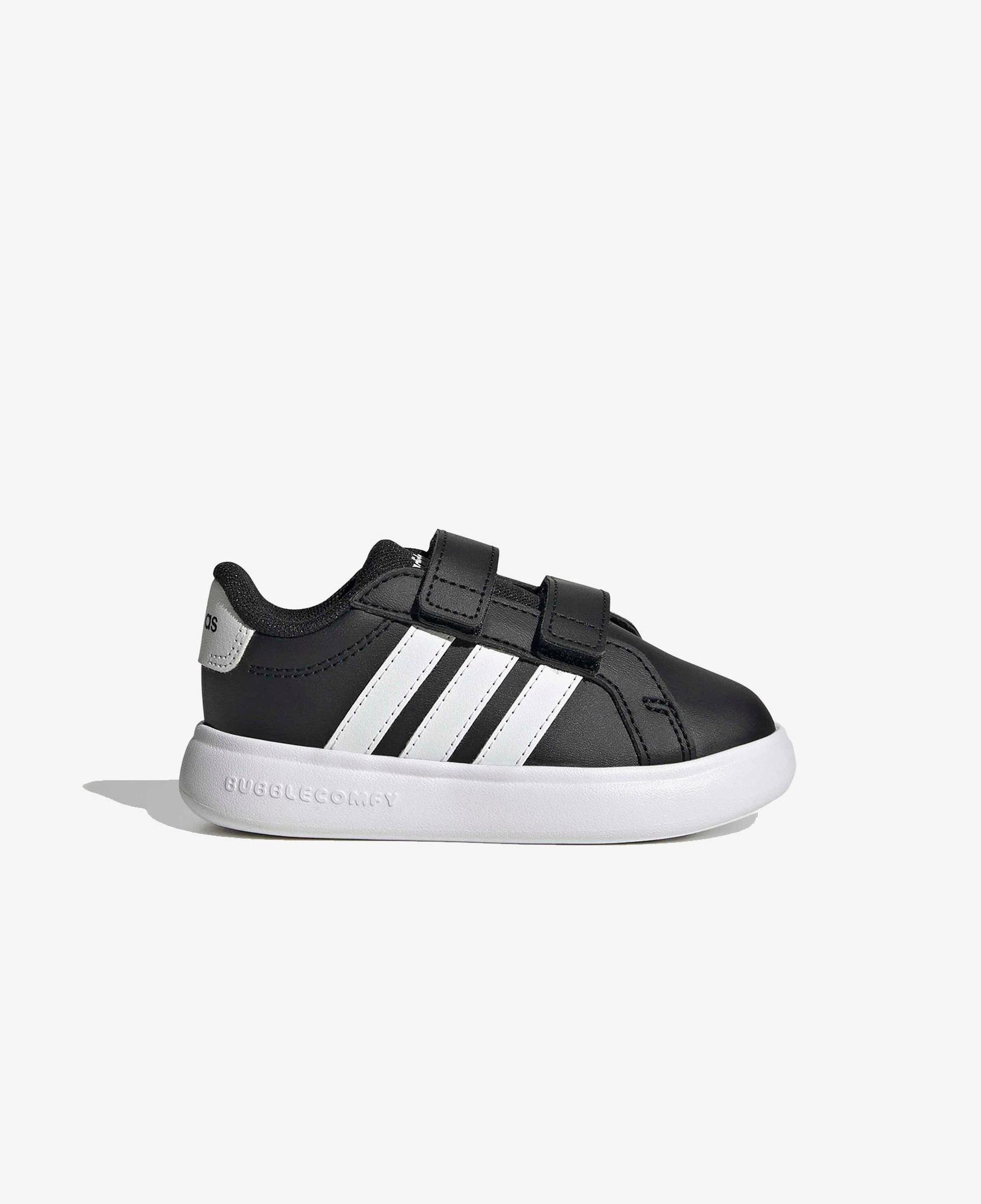 adidas Grand Court 3.0 Bubble Comfort Çocuk Siyah Spor Ayakkabı