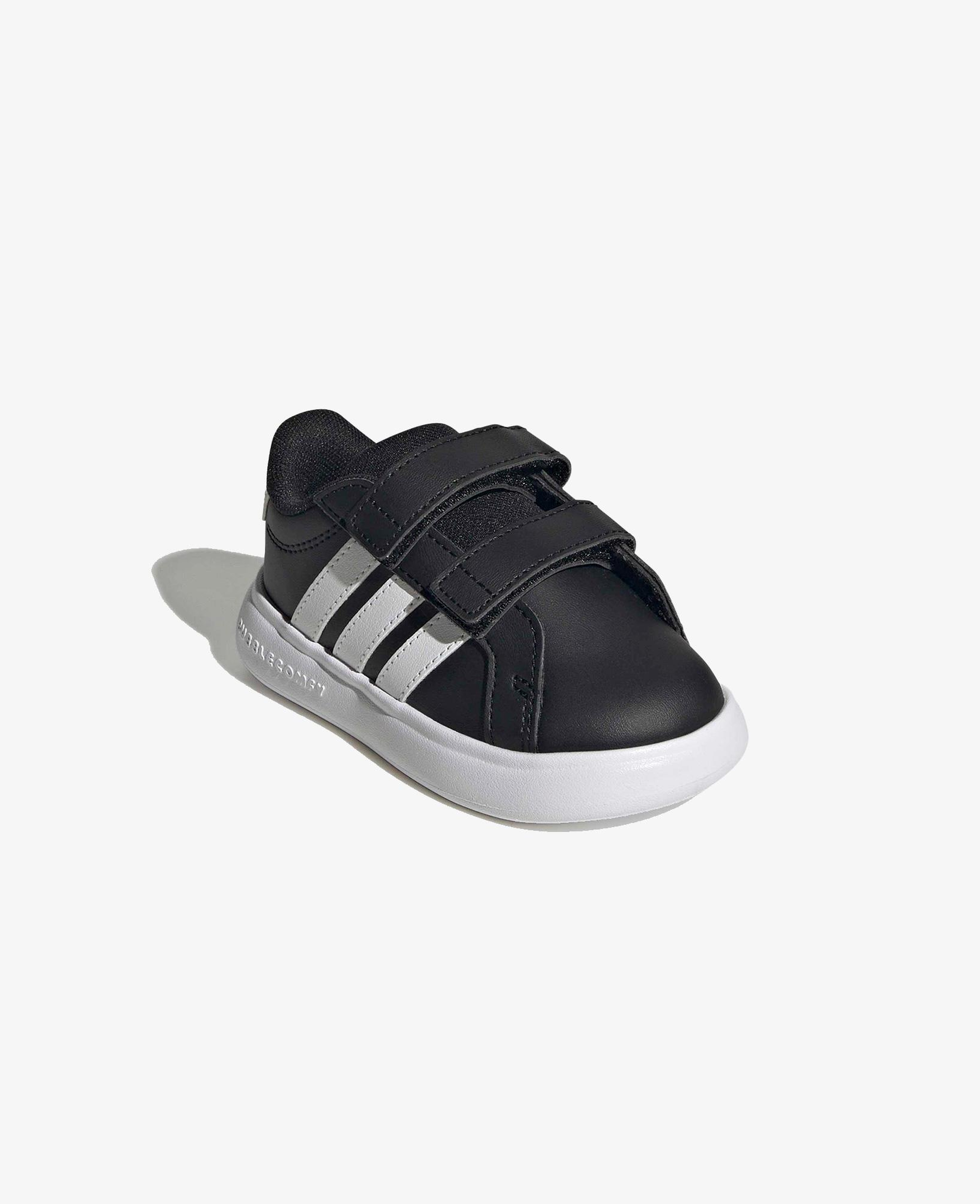 adidas Grand Court 3.0 Bubble Comfort Çocuk Siyah Spor Ayakkabı