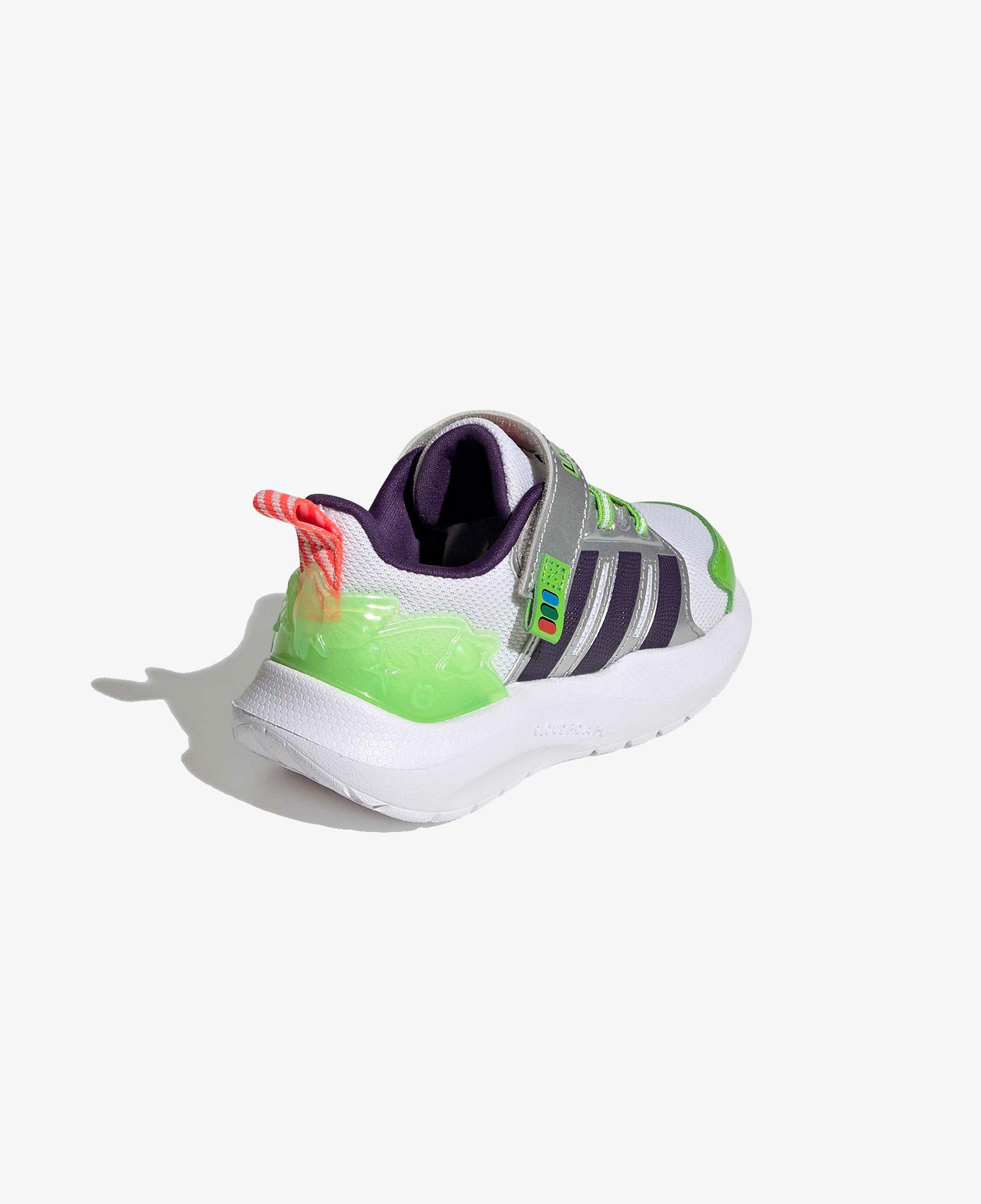 adidas Lightorama Runner Buzz Elastic Lace Çocuk Beyaz Koşu Ayakkabısı
