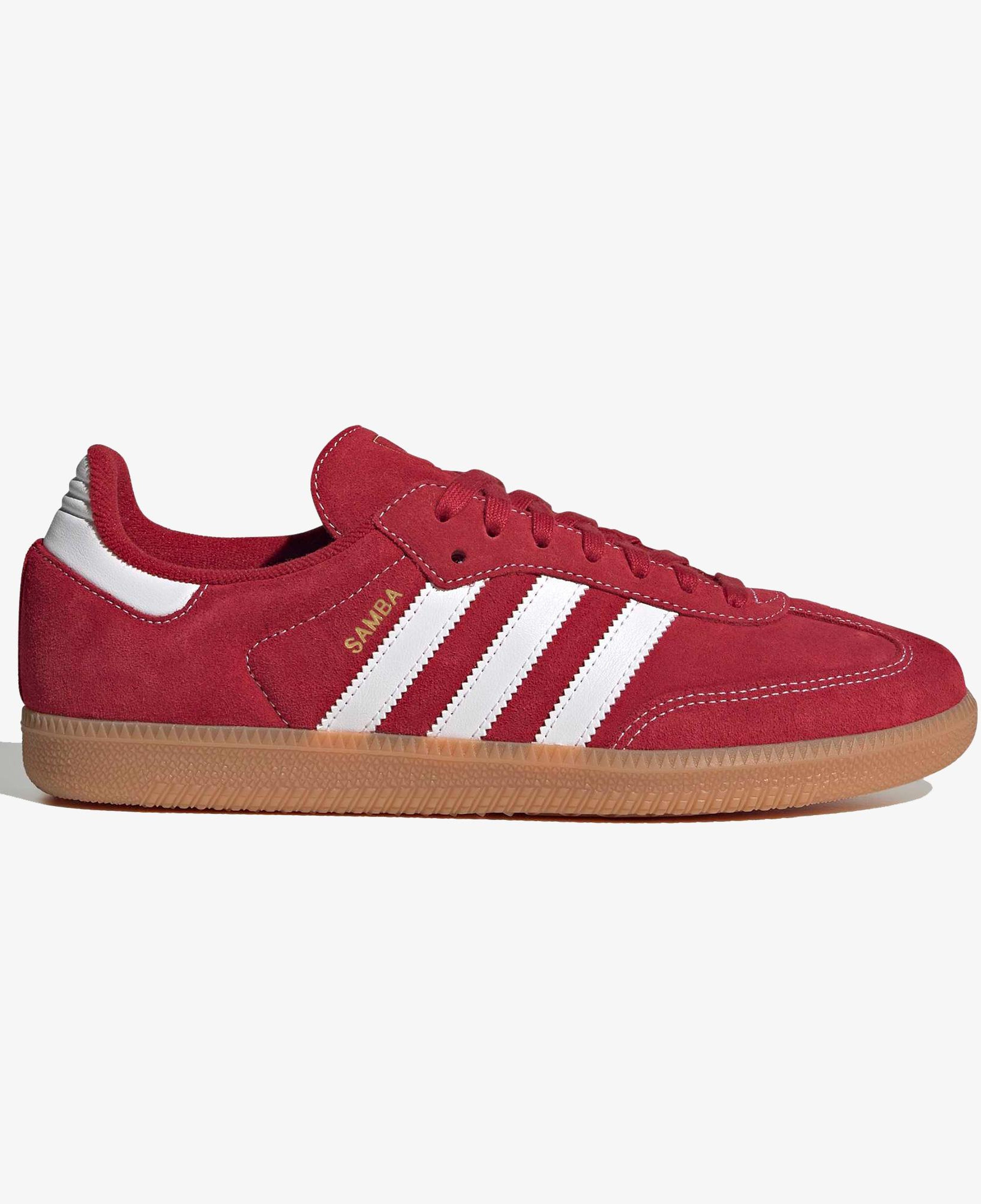 adidas Samba Og Kadın Kırmızı Spor Ayakkabı