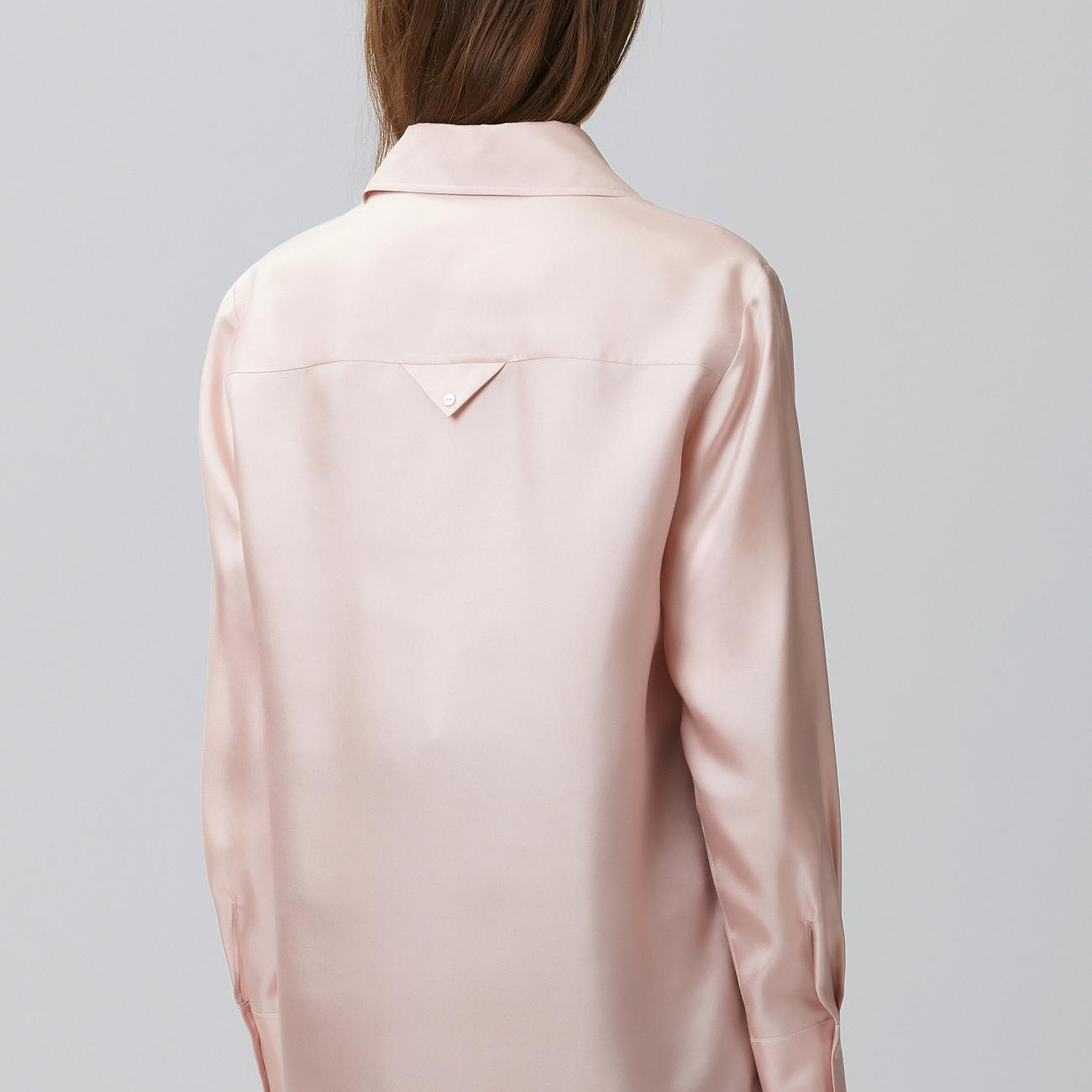 Network Kadın Limited Pembe İpek Twill Gömlek