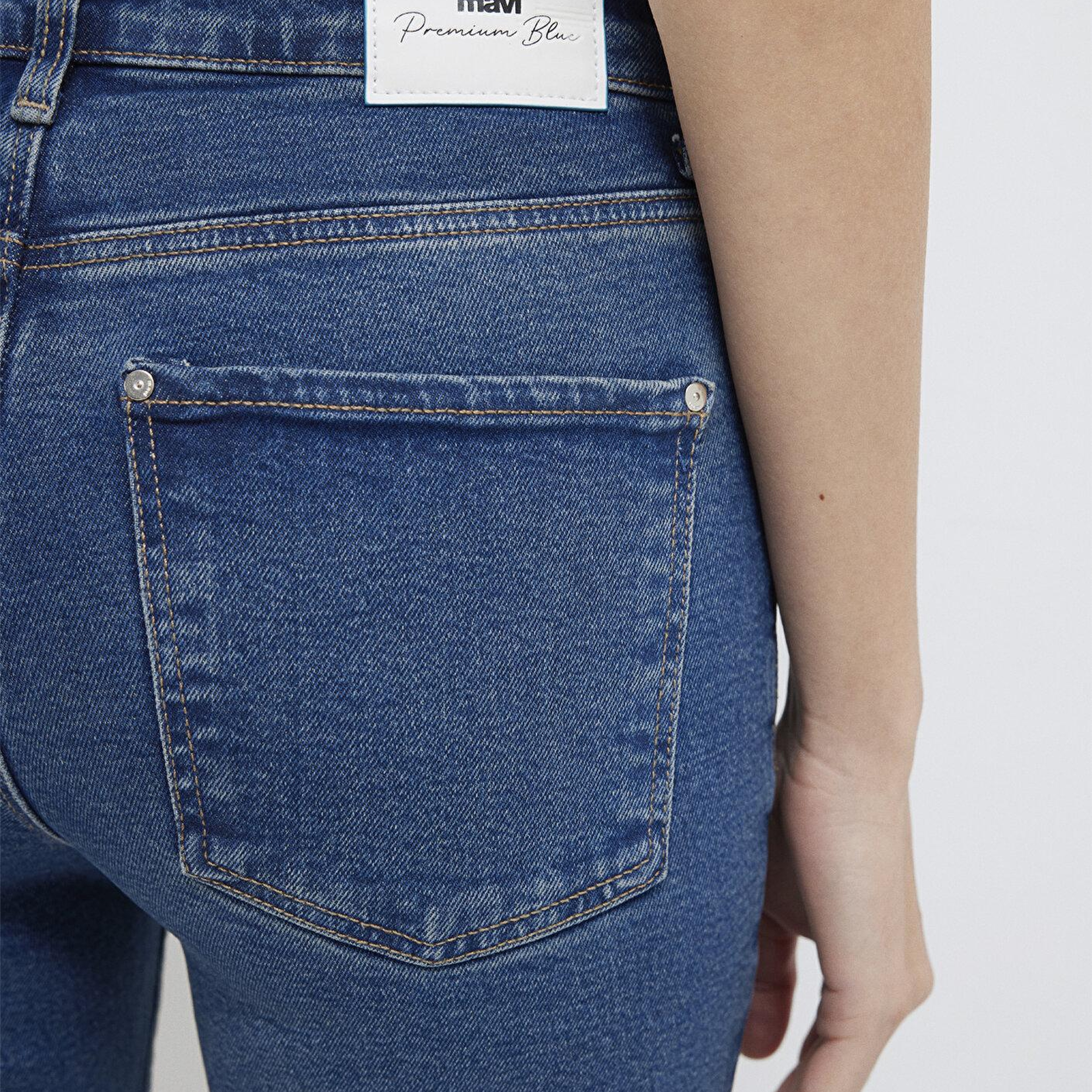 Mavi Viola Premium Blue Vintage Koyu Mavi Jean Pantolon 101048-85290