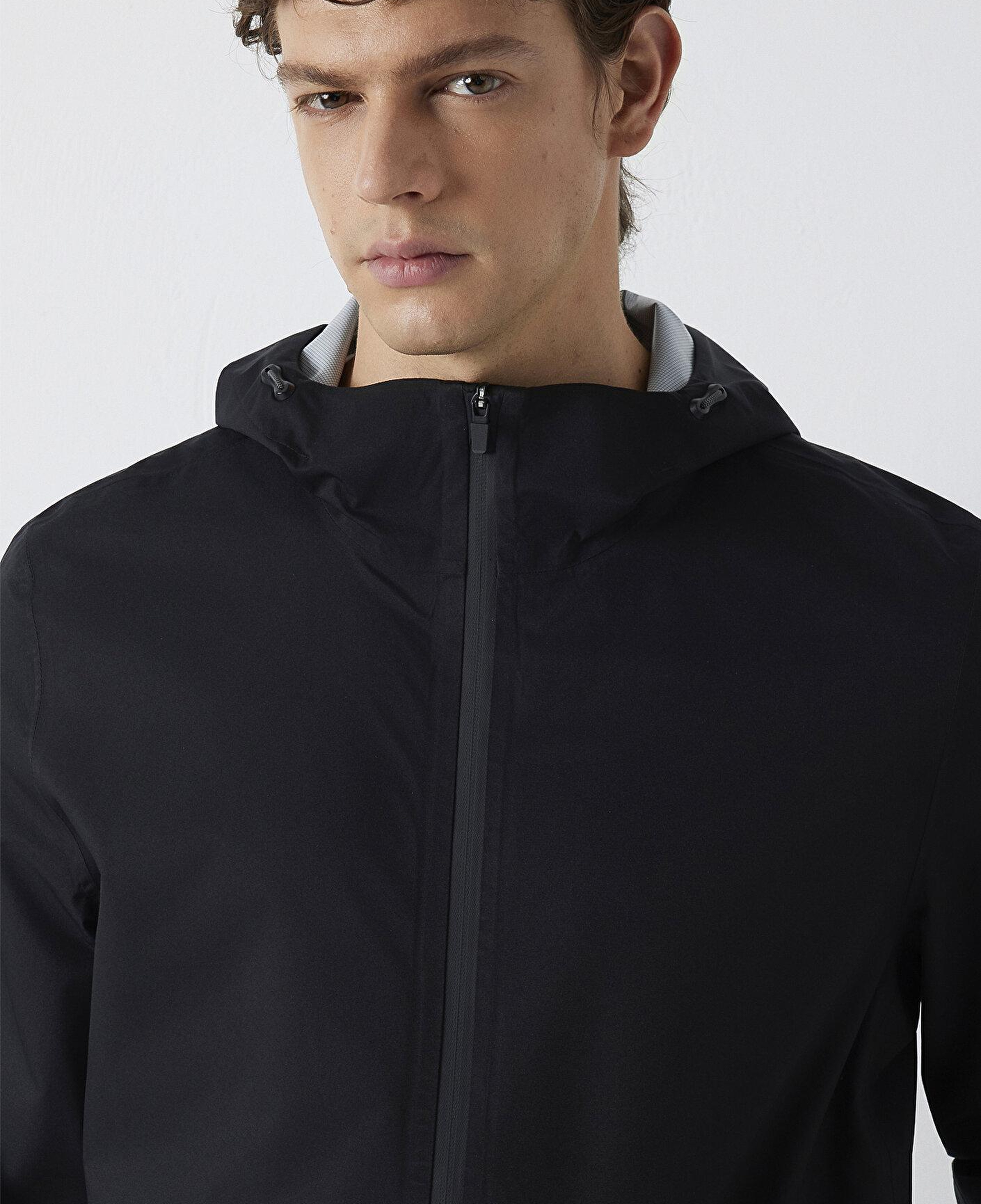 Mavi Siyah Ceket Loose Fit / Bol Rahat Kesim 0110853-71379