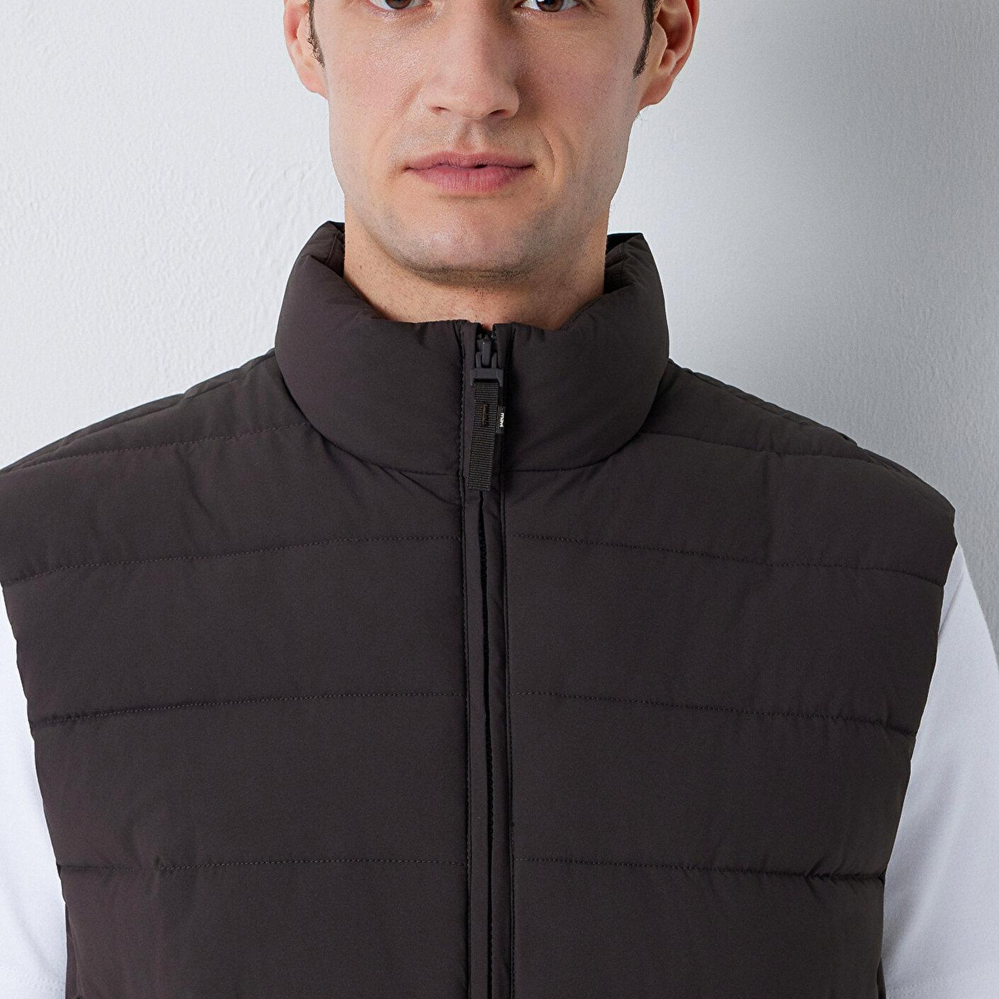 Mavi Kahverengi Yelek Regular Fit / Normal Kesim 0110837-90892