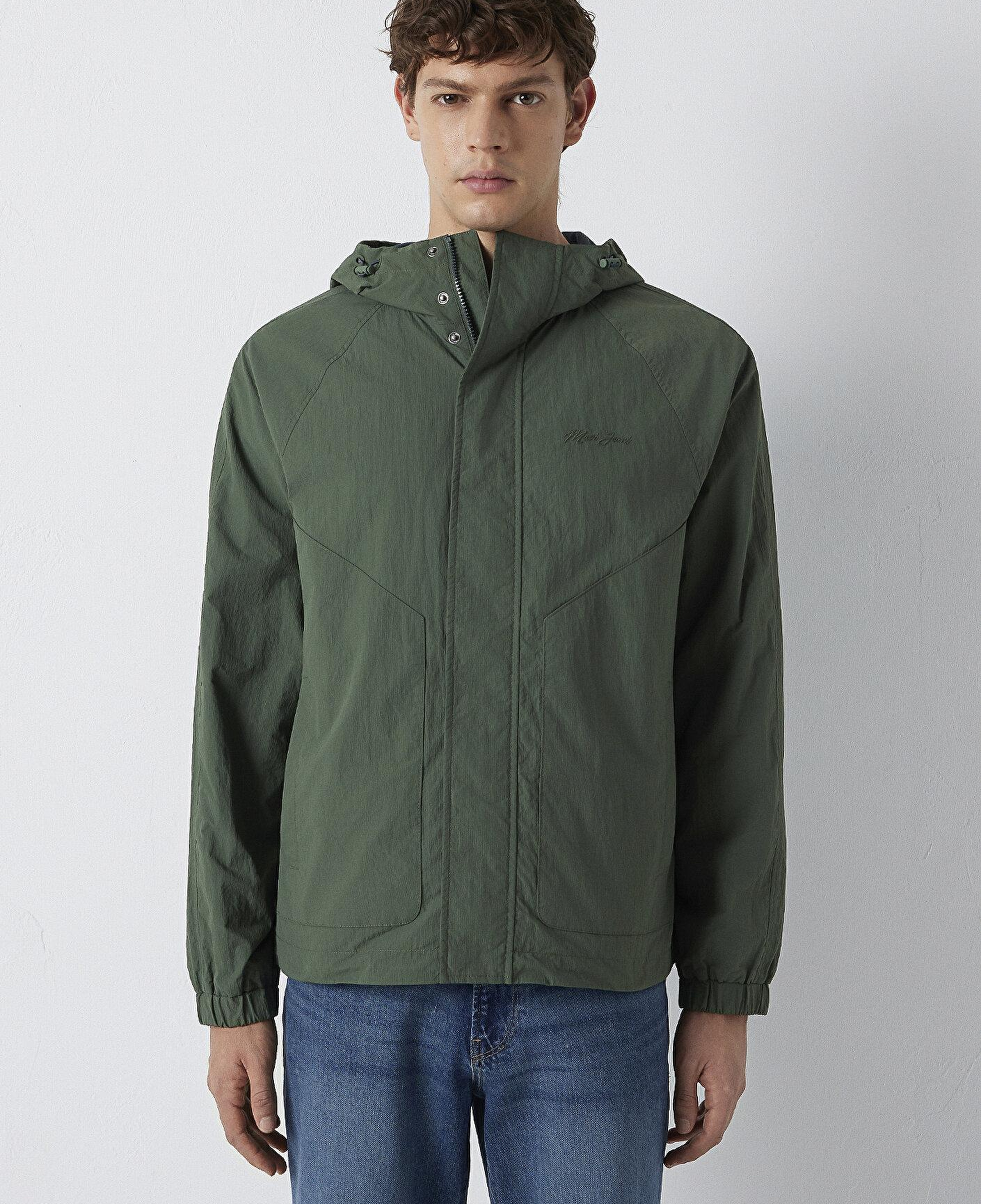 Mavi Yeşil Ceket Loose Fit / Bol Rahat Kesim 0110842-71551