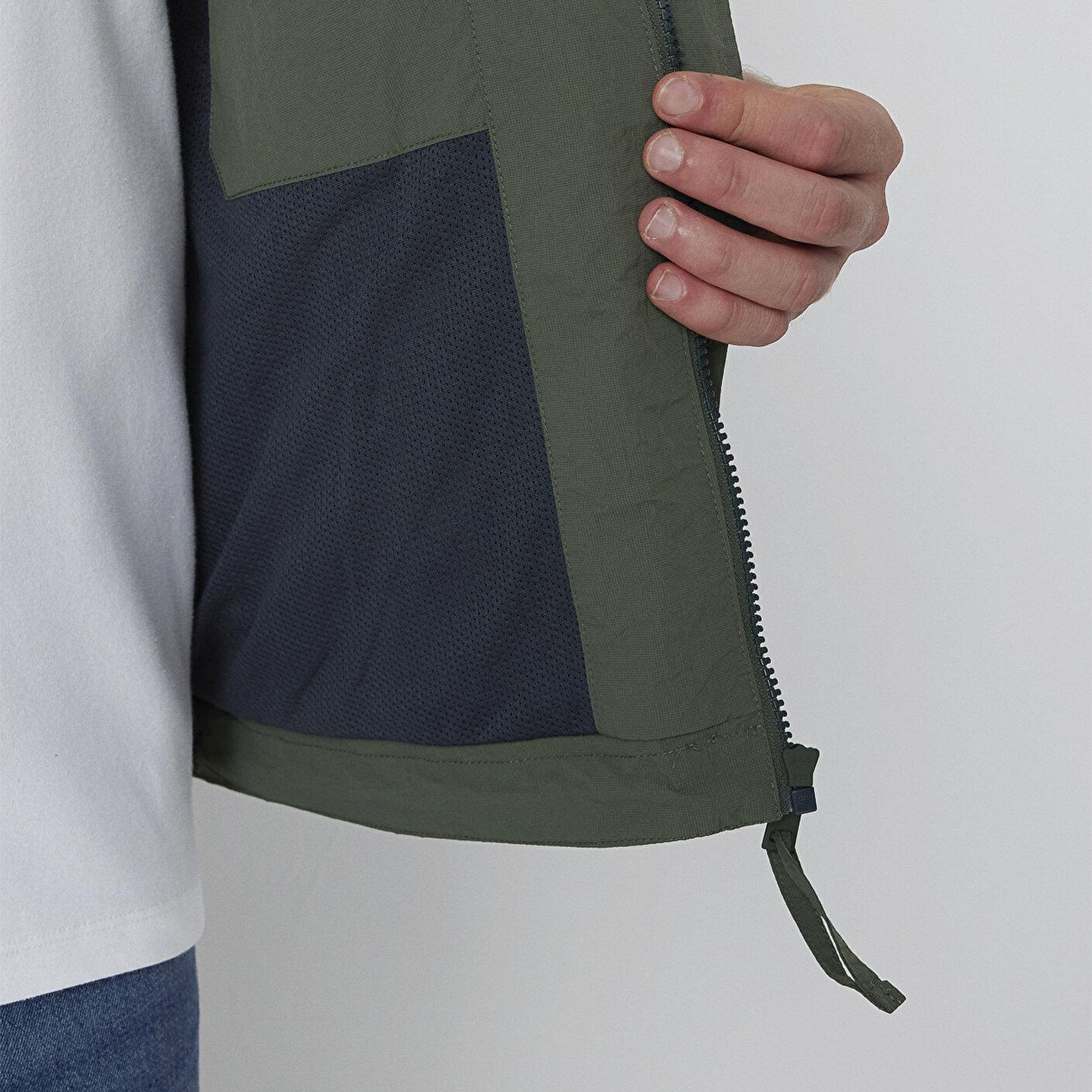 Mavi Yeşil Ceket Loose Fit / Bol Rahat Kesim 0110842-71551