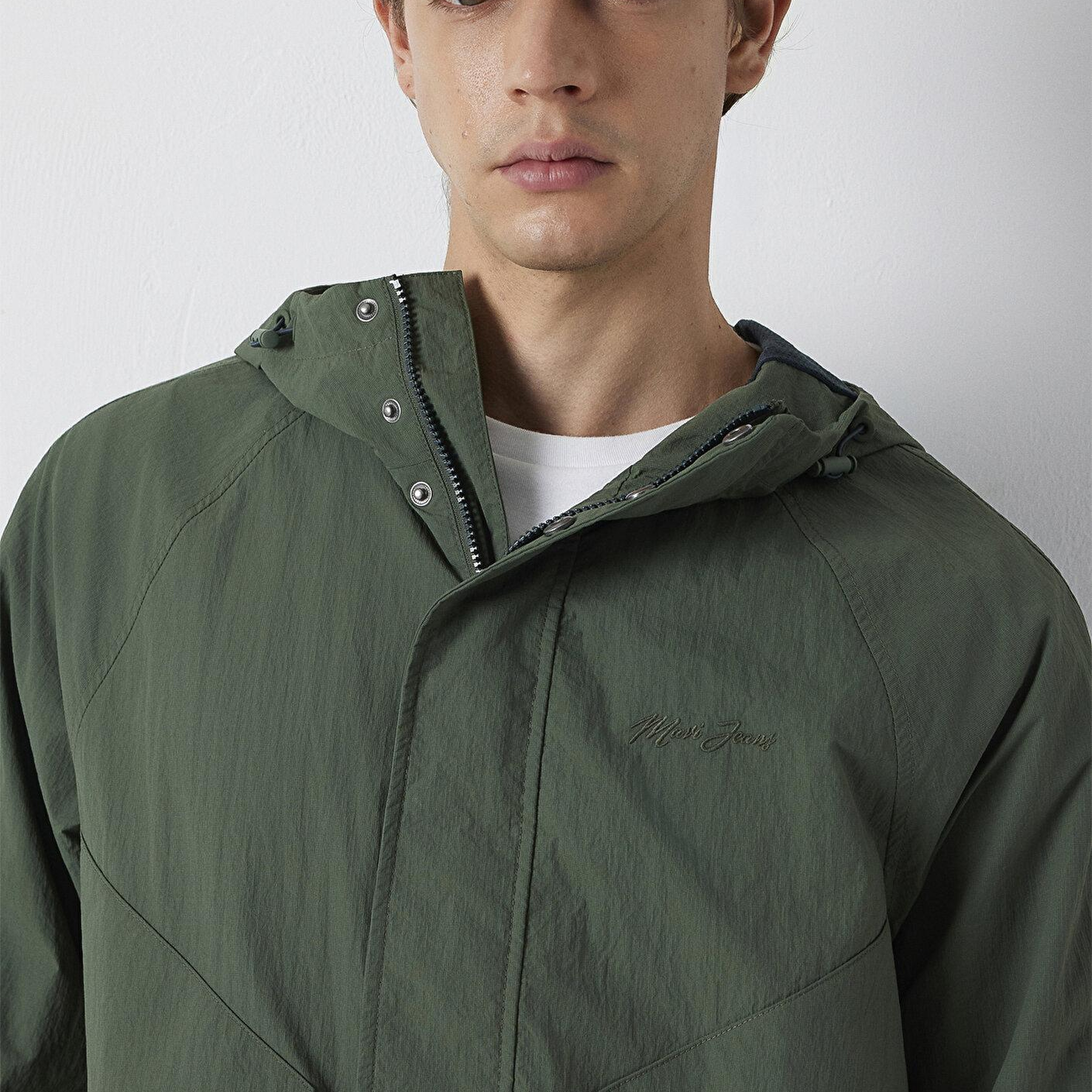 Mavi Yeşil Ceket Loose Fit / Bol Rahat Kesim 0110842-71551
