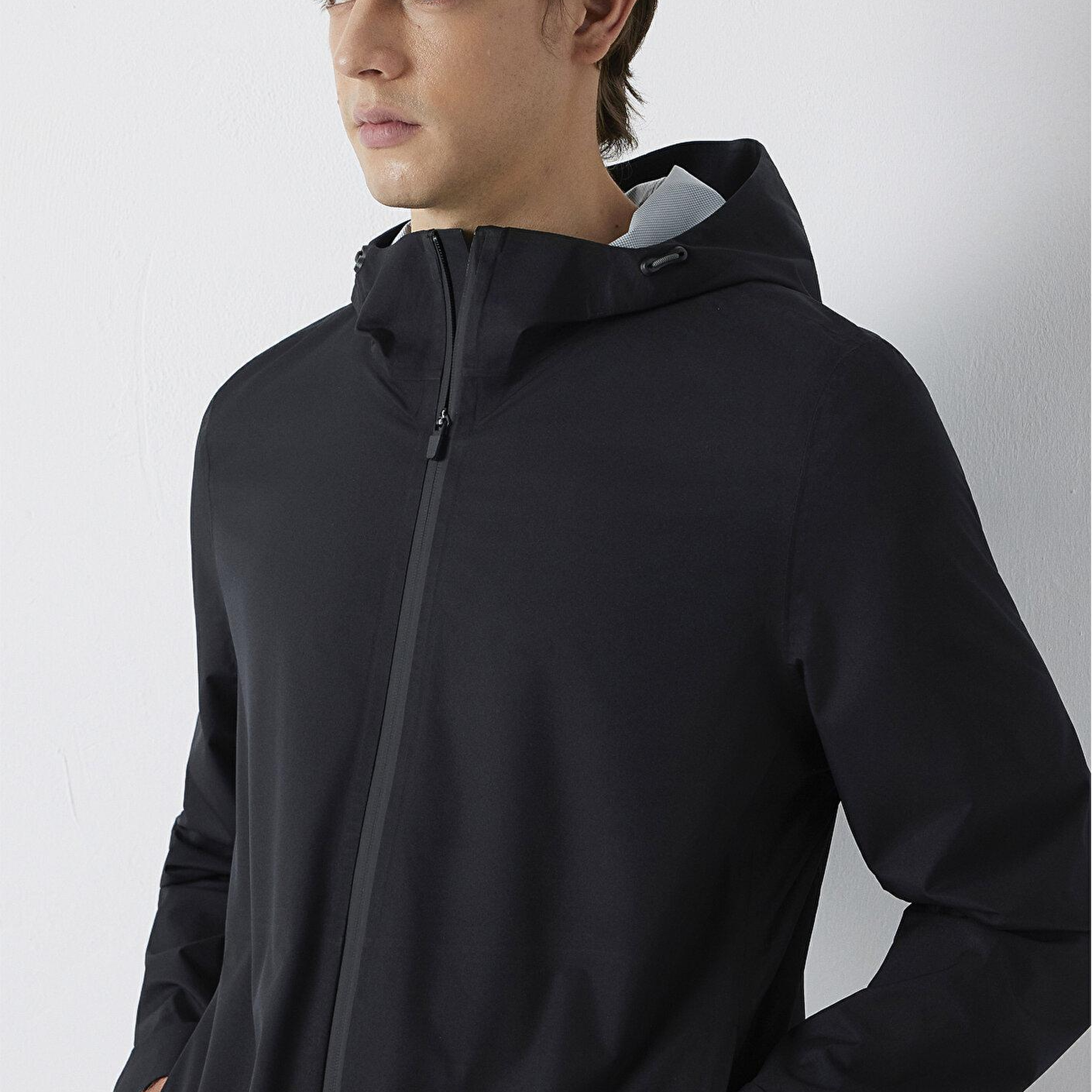 Mavi Siyah Ceket Loose Fit / Bol Rahat Kesim 0110853-71379