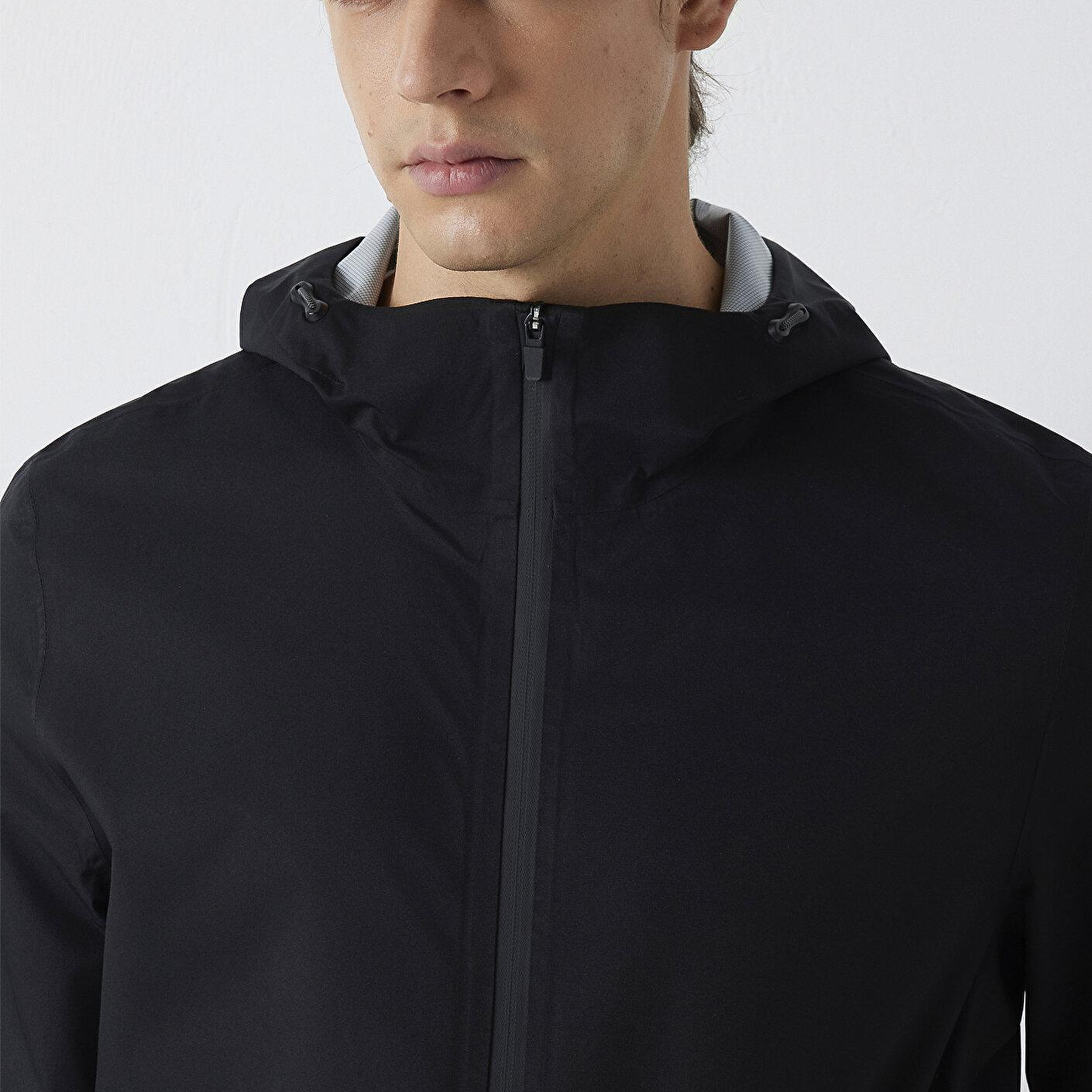 Mavi Siyah Ceket Loose Fit / Bol Rahat Kesim 0110853-71379