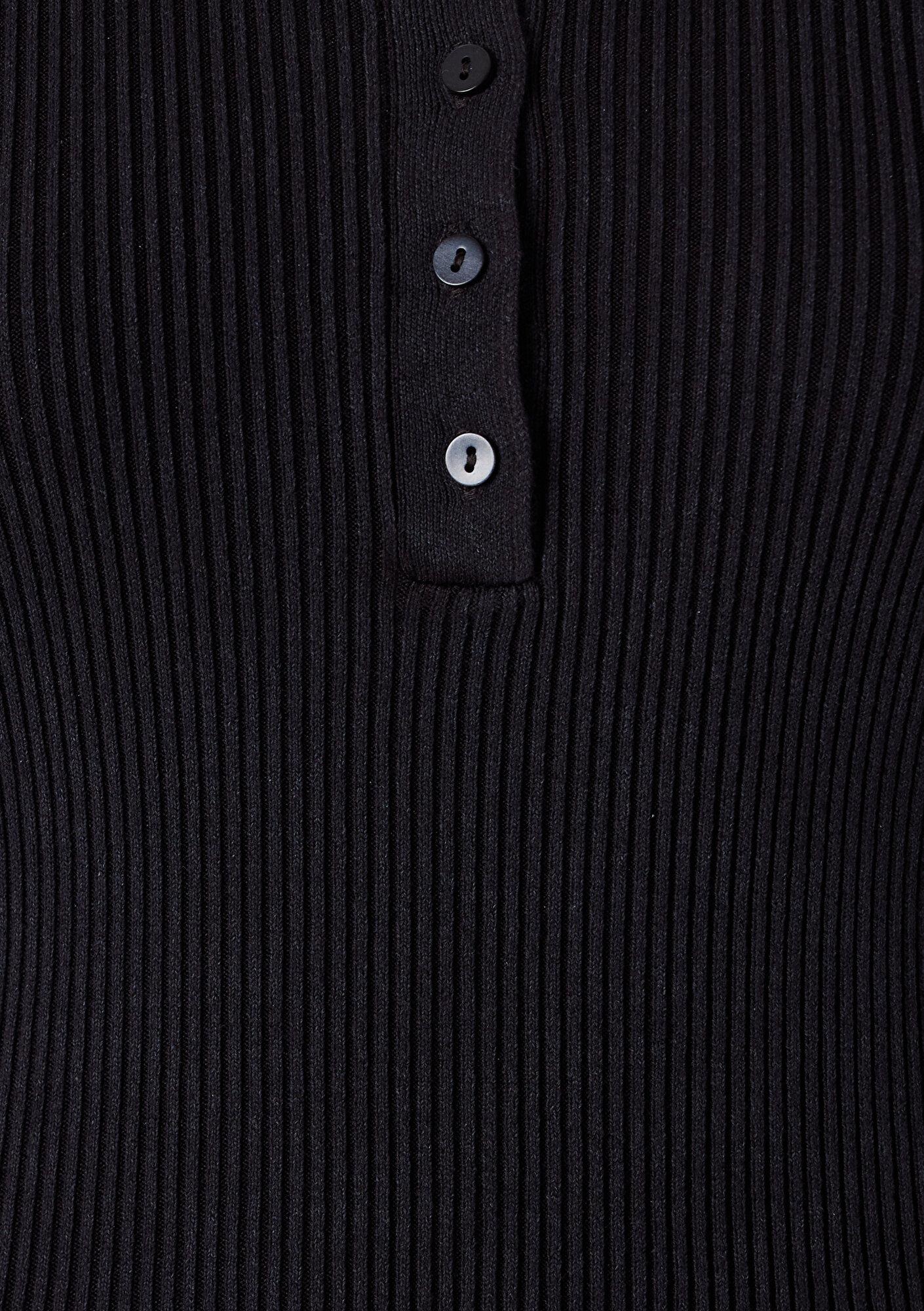 Mavi Kahverengi Kazak Fitted / Vücuda Oturan Kesim 1710943-88615