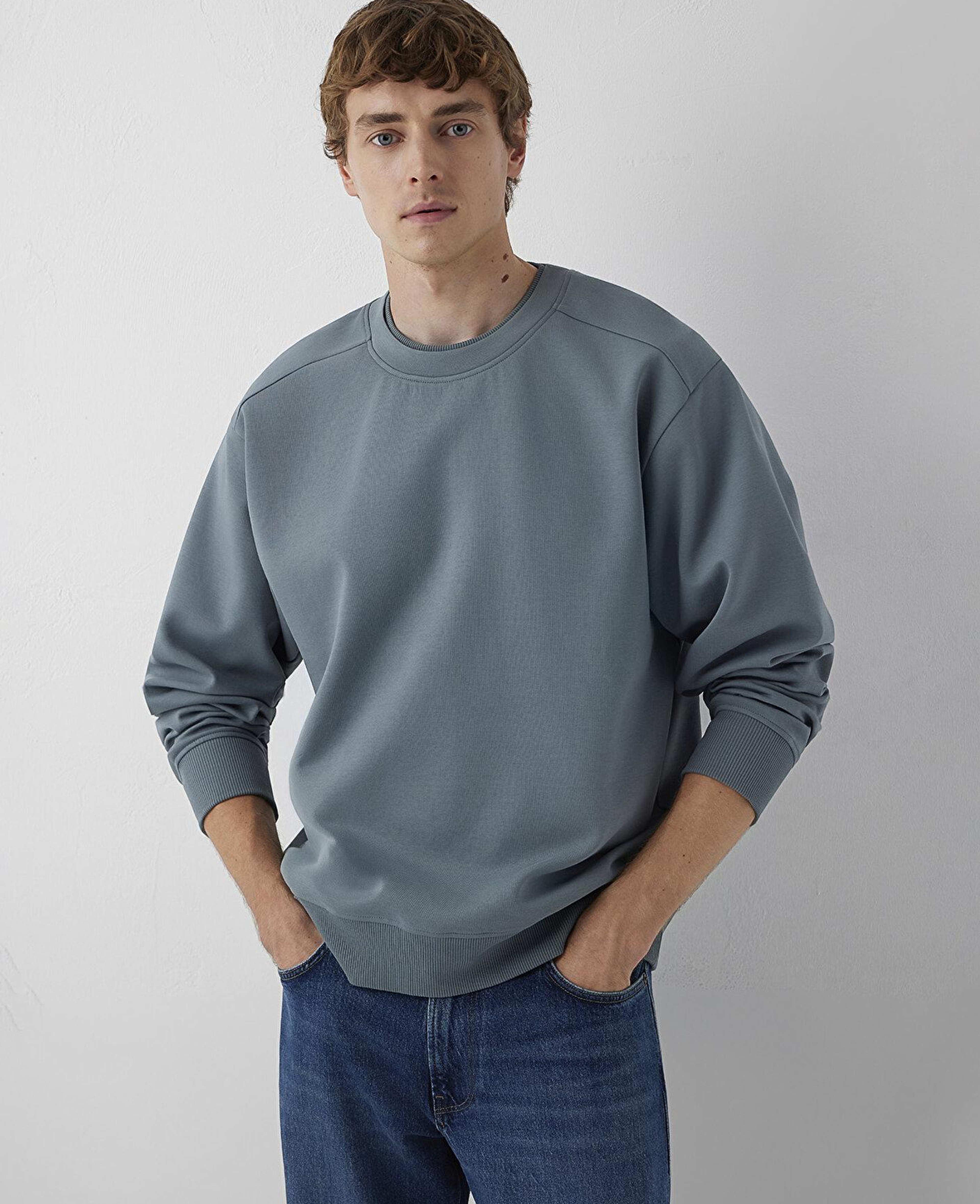 Mavi Gri Sweatshirt 0S10634-80889