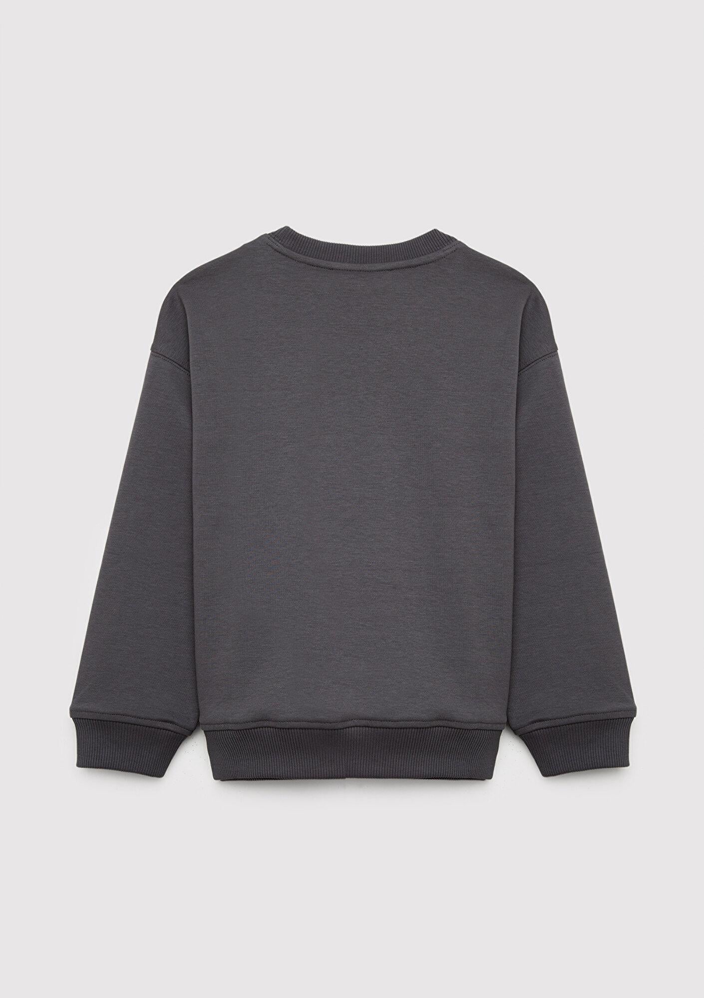 Mavi Mavi Pro Baskılı Antrasit Sweatshirt 6S10201-70763