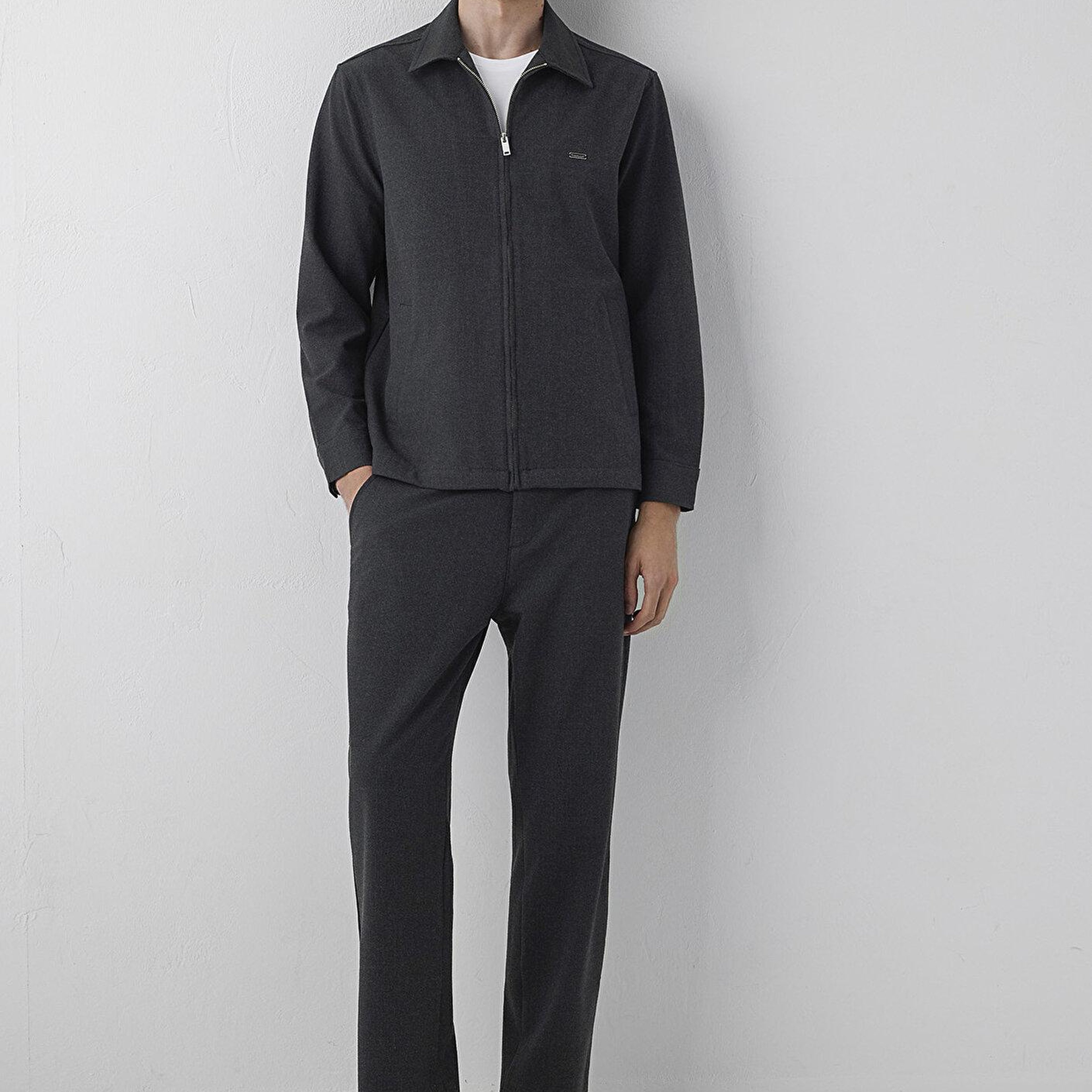 Mavi Gri Gömlek Regular Fit / Normal Kesim 0212087-80024