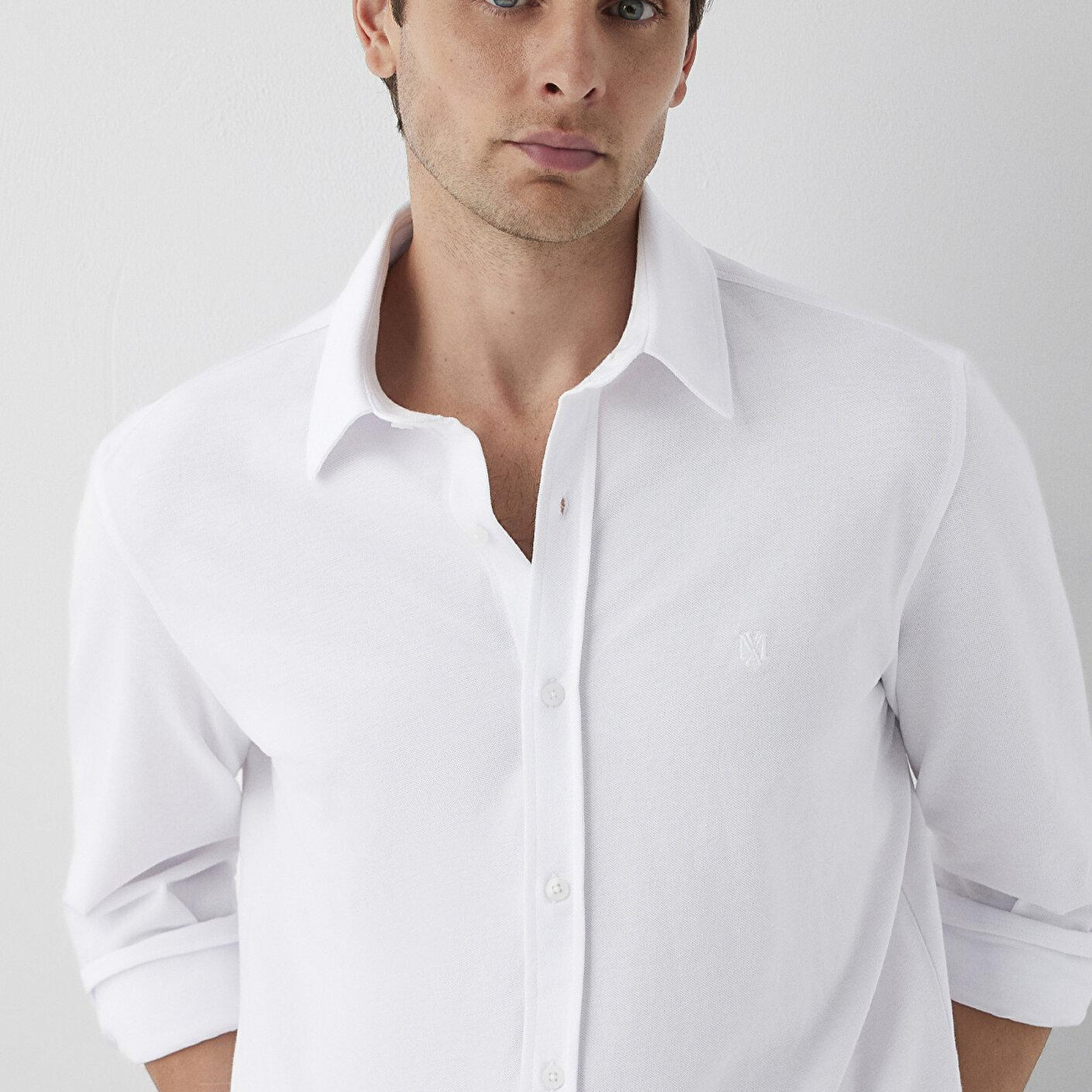 Mavi Beyaz Gömlek Regular Fit / Normal Kesim 0212114-620