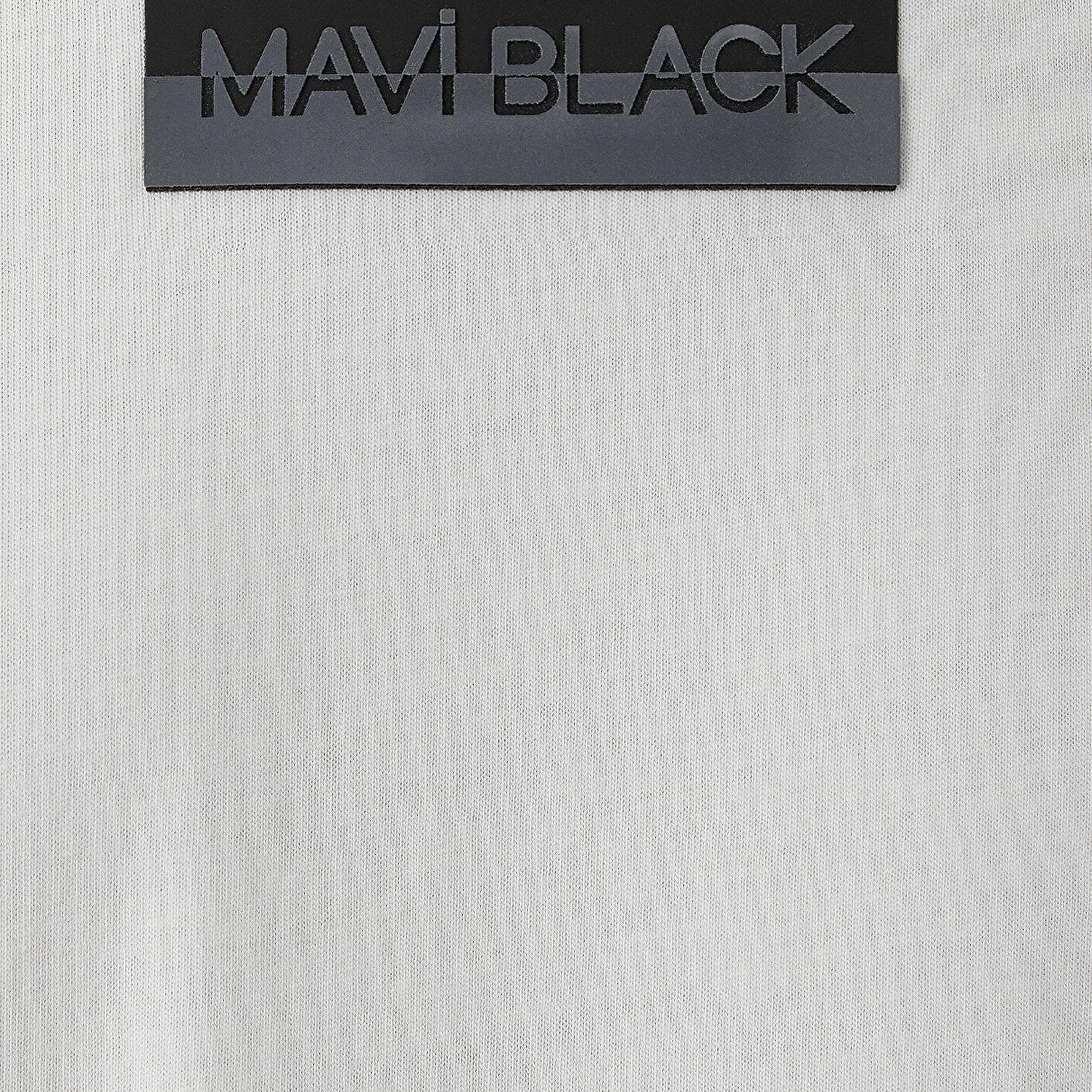 Mavi Mavi Black Ekru Tişört Regular Fit / Normal Kesim 0613539-70057