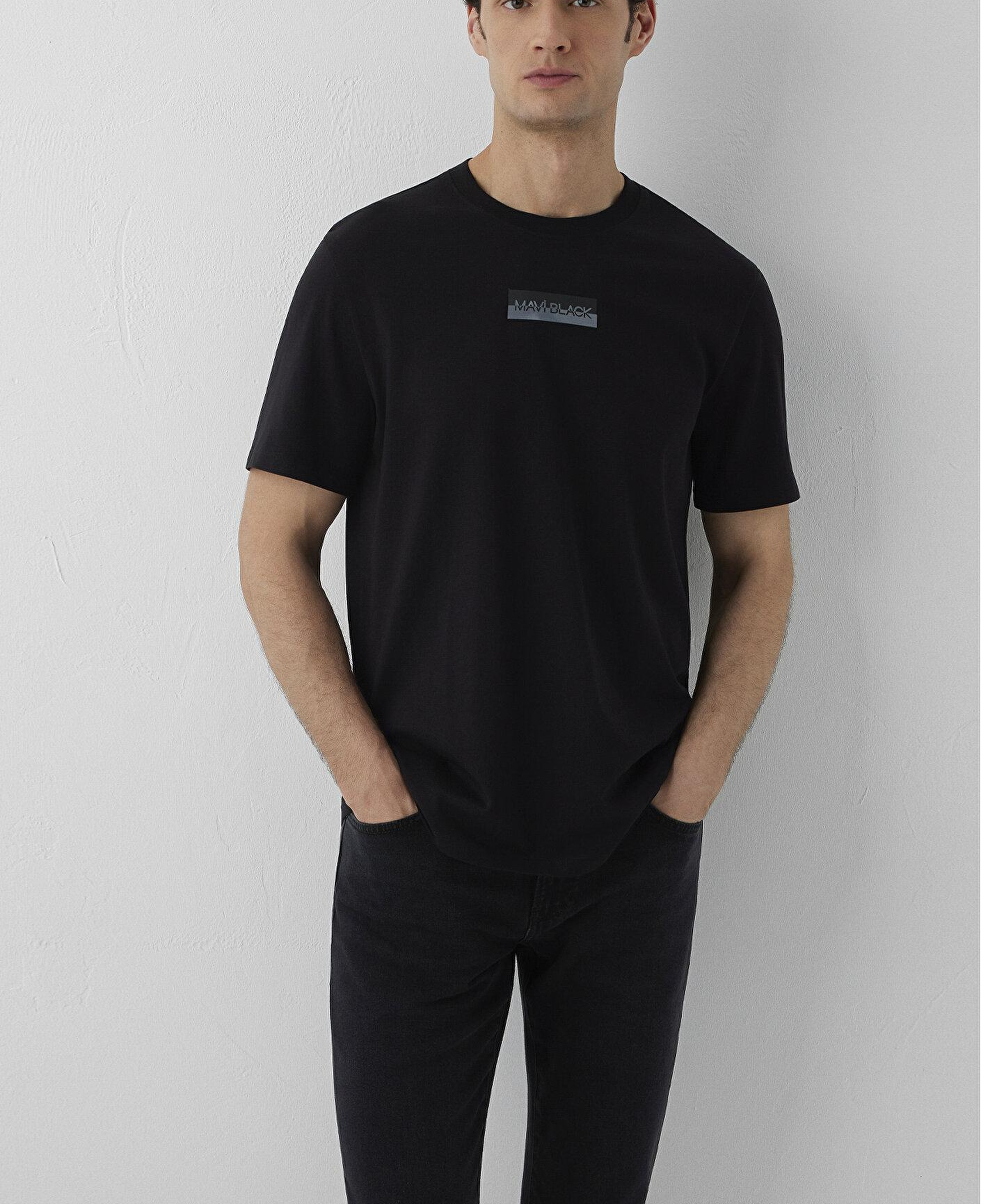 Mavi Mavi Black Siyah Tişört Regular Fit / Normal Kesim 0613539-900