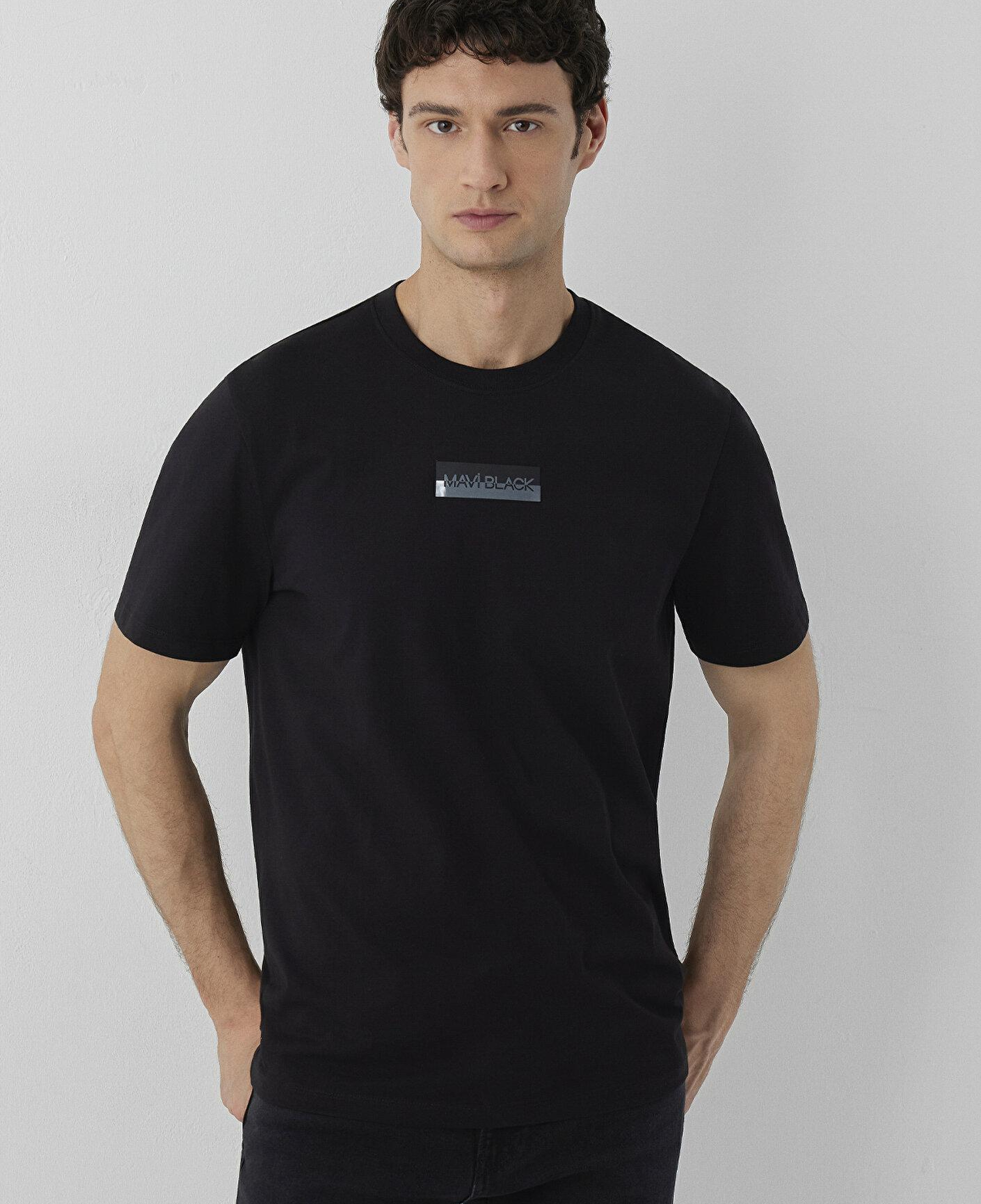 Mavi Mavi Black Siyah Tişört Regular Fit / Normal Kesim 0613539-900